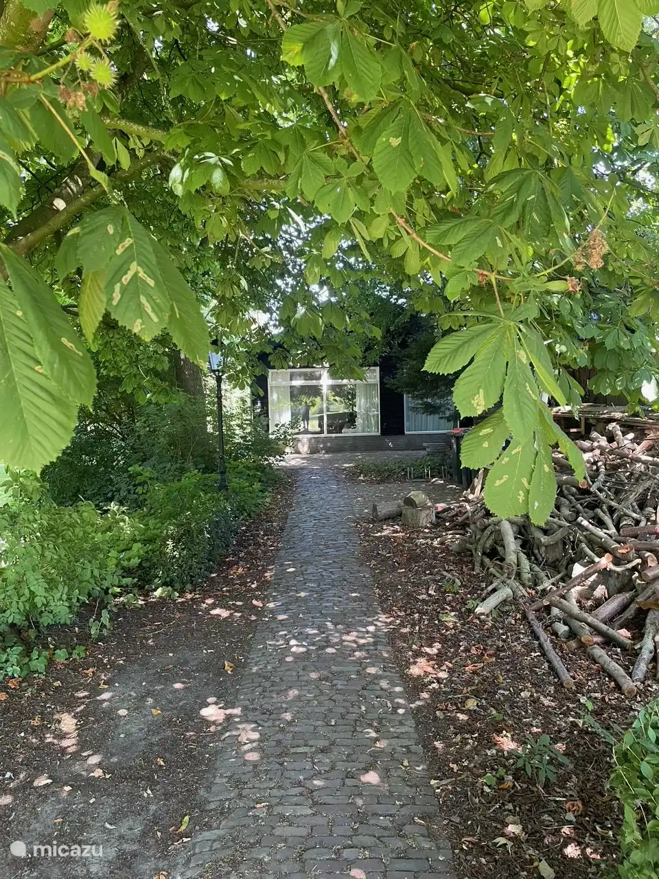 El lago IJsselmeer alberga A en Países Bajos, Holanda del Norte, Andijk - casa rural / cabaña
