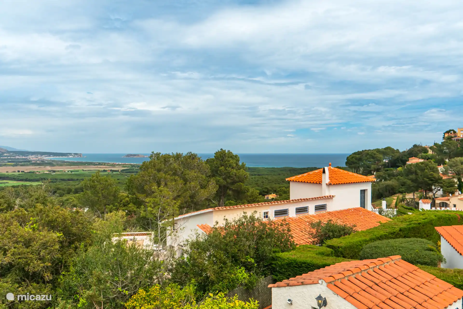 Uitzicht op de Middellandse Zee
