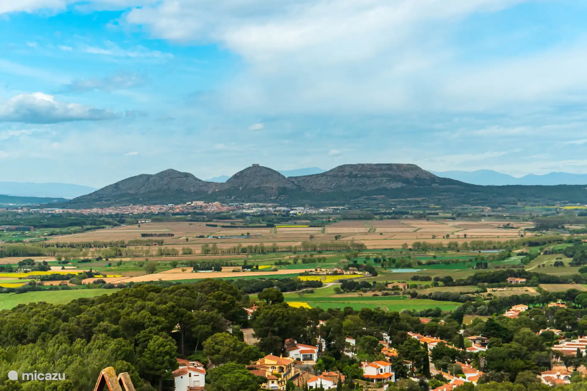 Uitzicht vanaf het terras