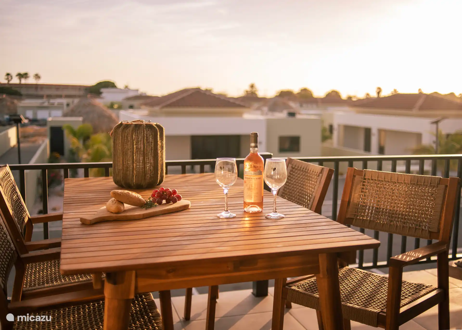 Vista desde el precioso balcón