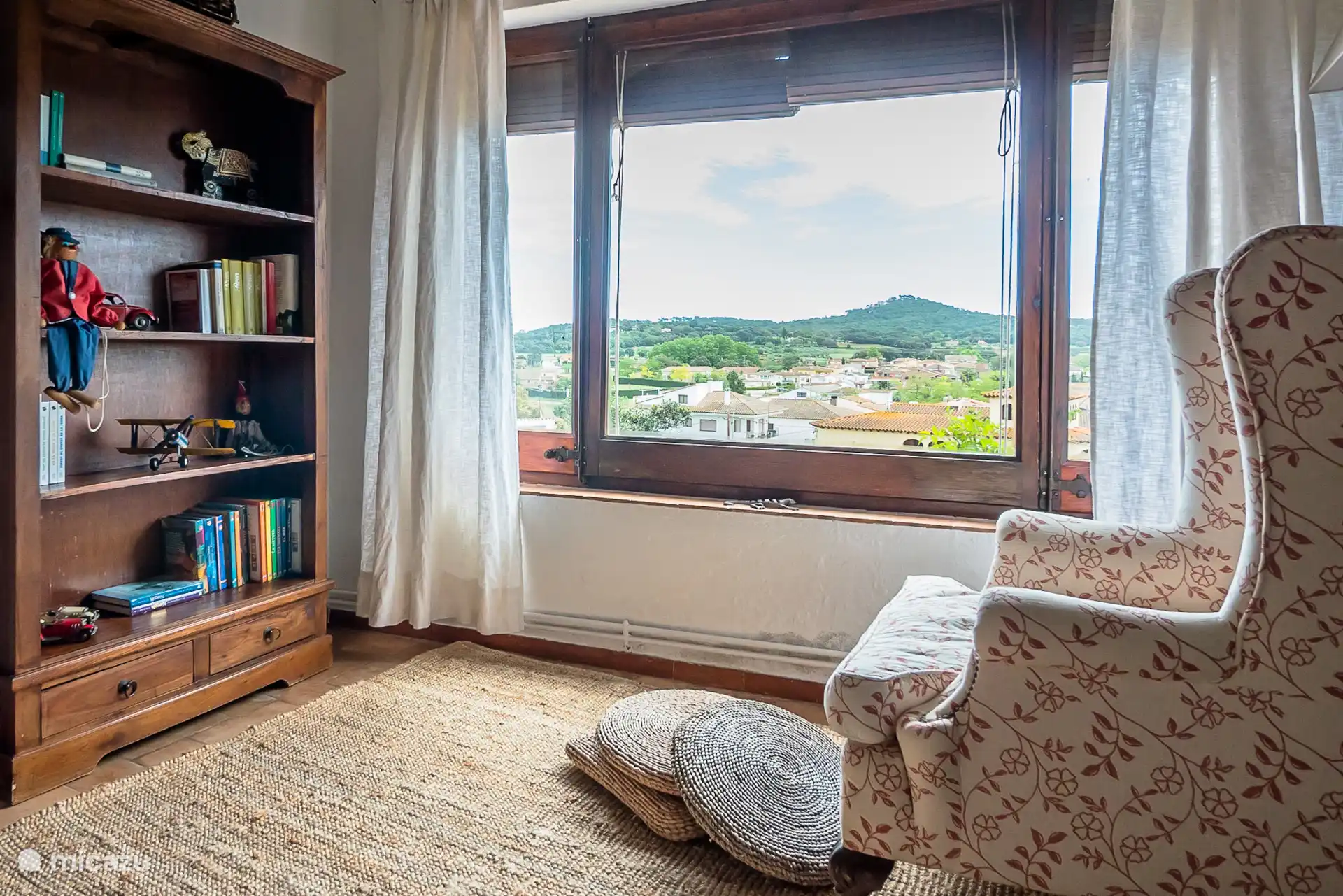 Uitzicht vanaf de eerste verdieping