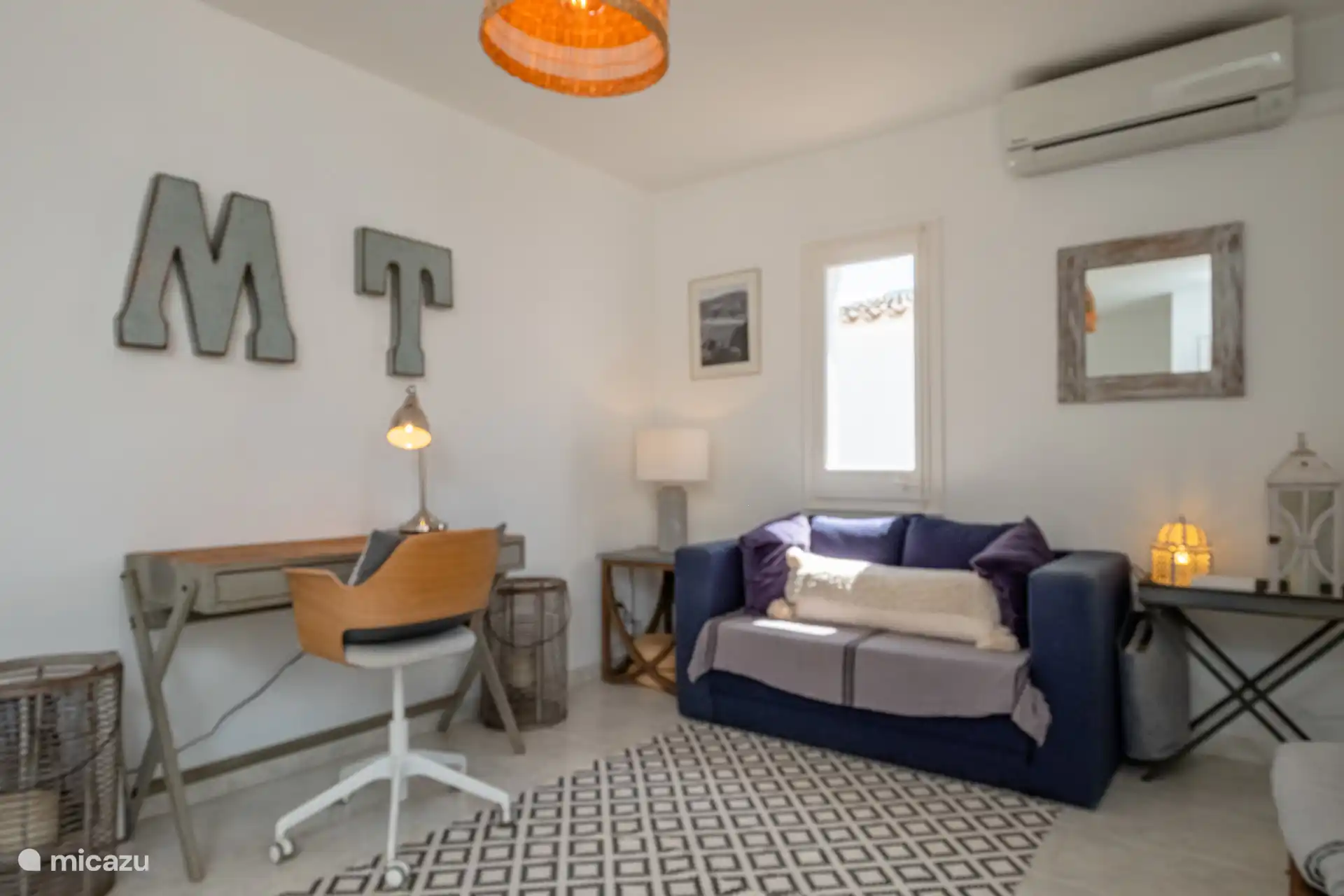 Lounge op de bovenverdieping 