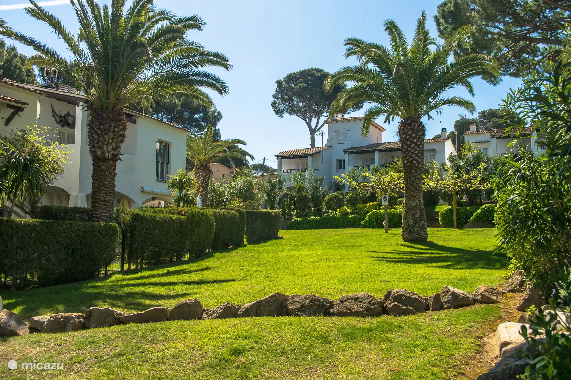 Gemeenschappelijk zwembad en tuin