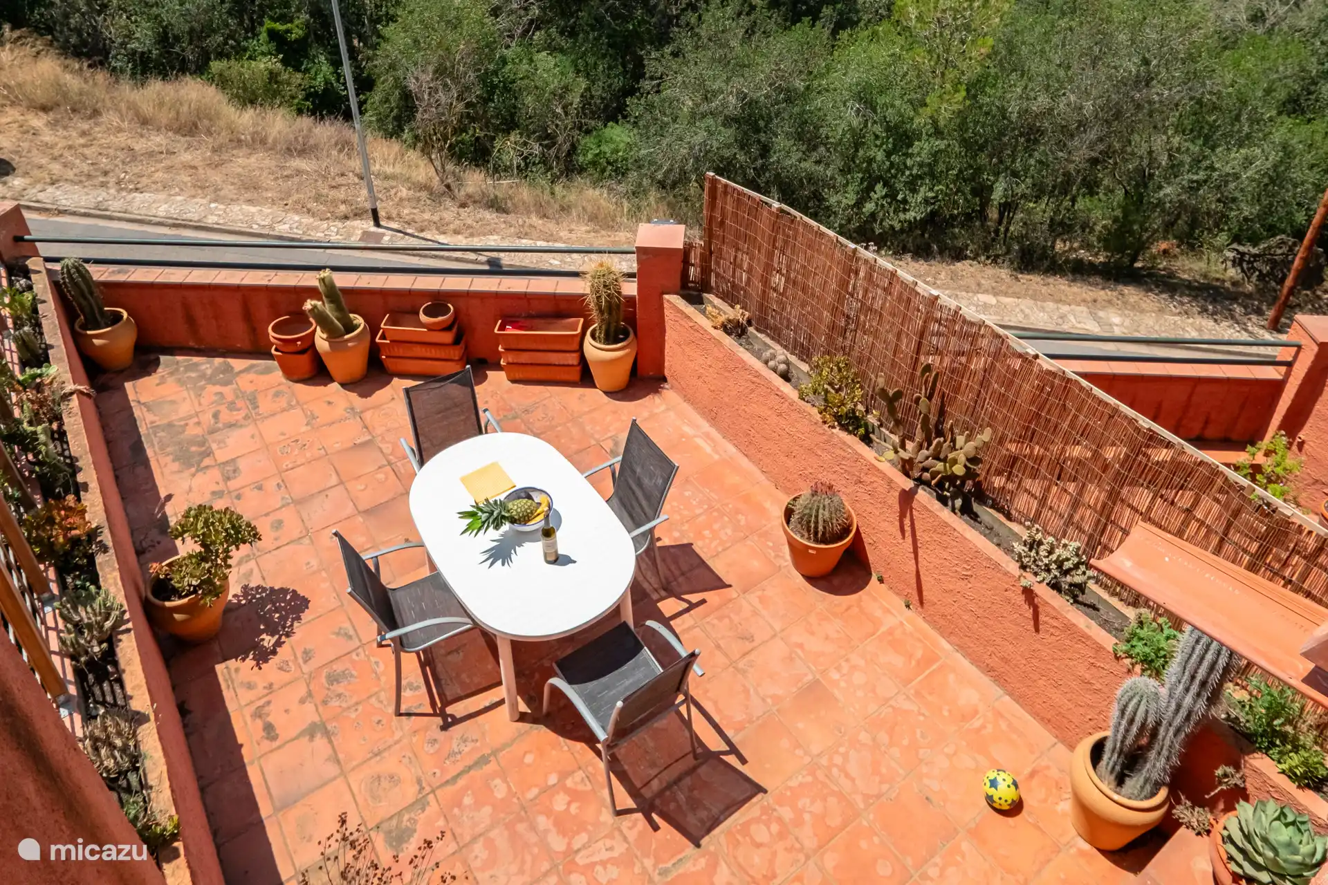 Terraza de cocina nivelada