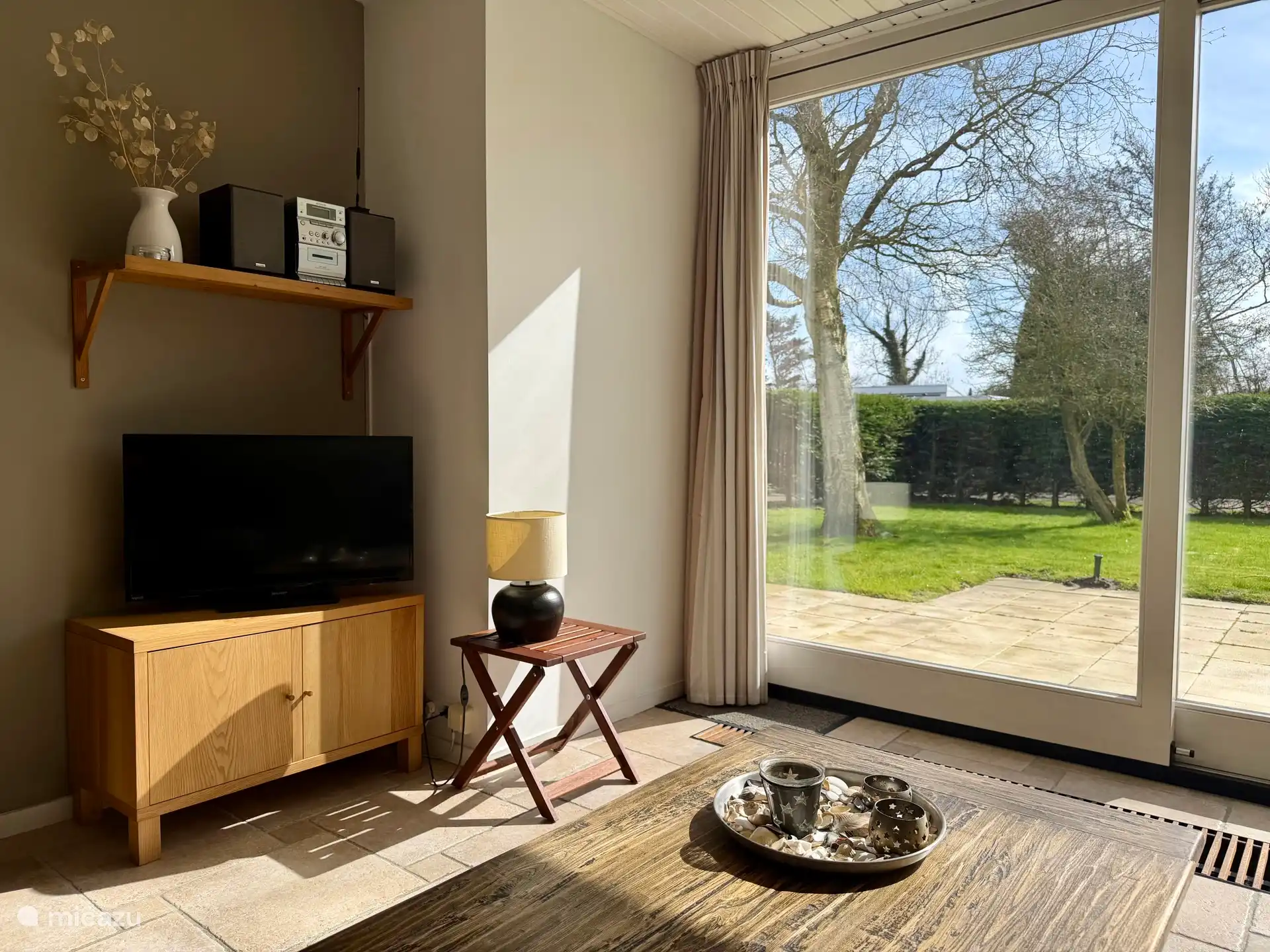 Gezellige woonkamer sfeer