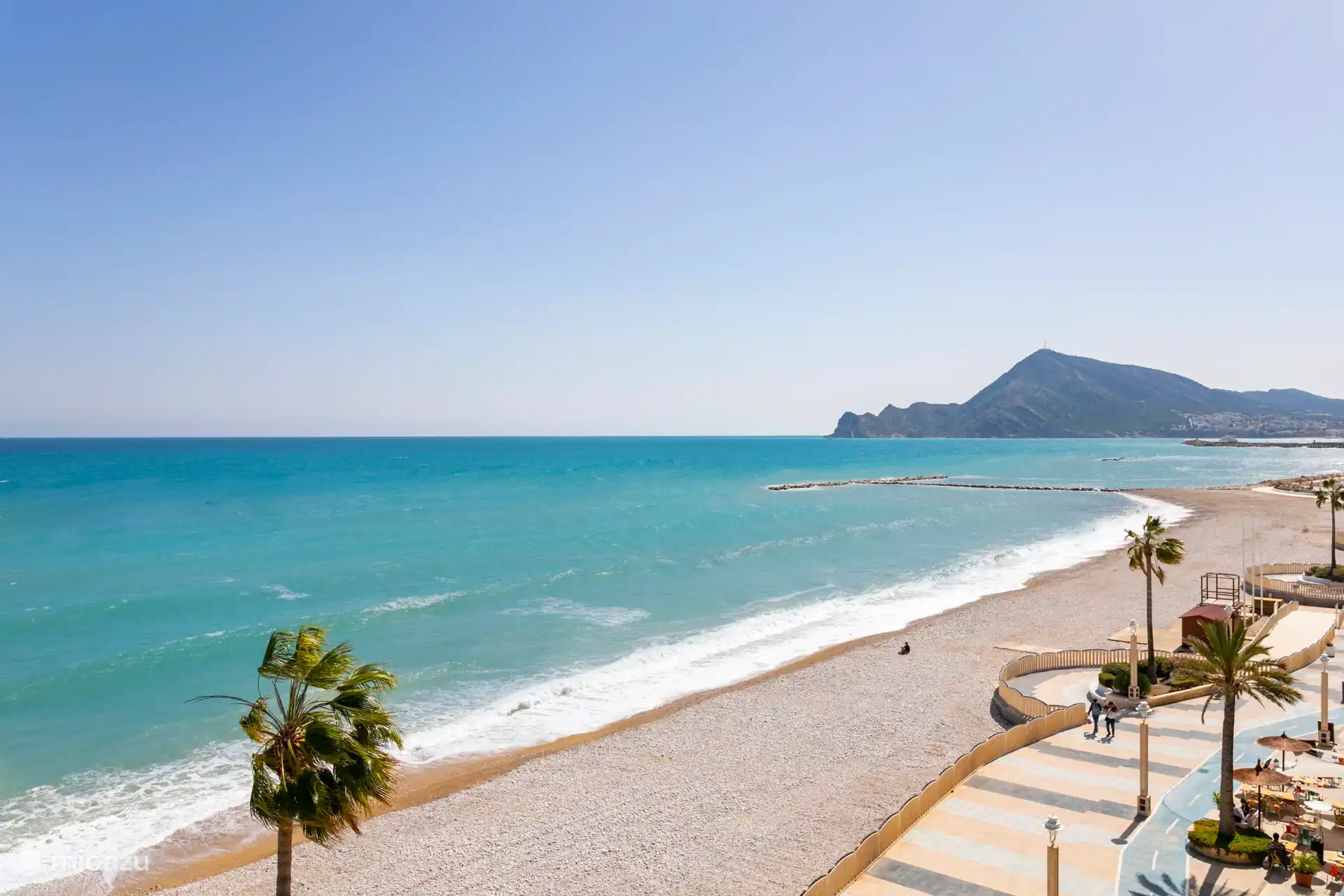 .. rechterkant van de Altea Bay.