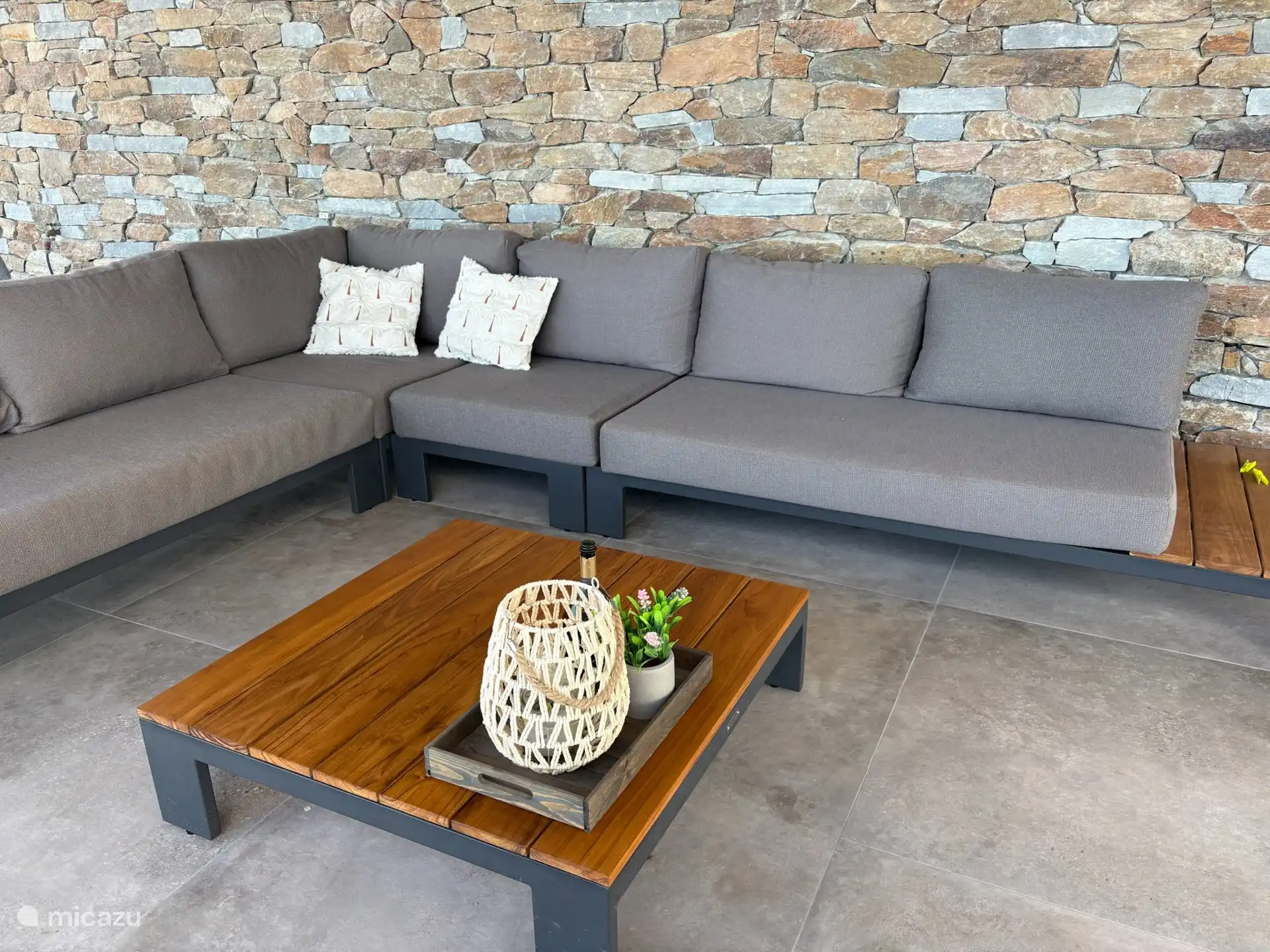 Lounge en terraza