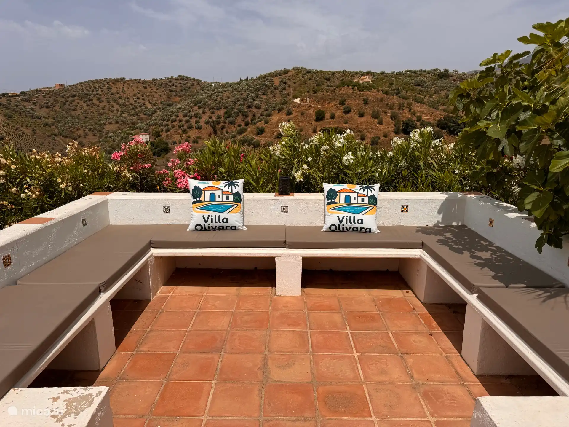 Ibiza-style lounge hoek