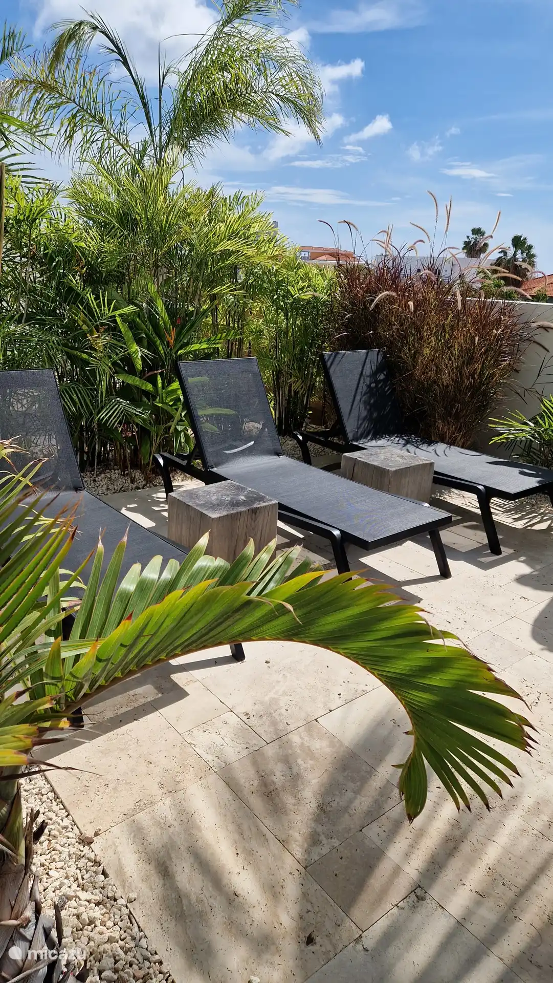 Ligbedjes pooldeck 1