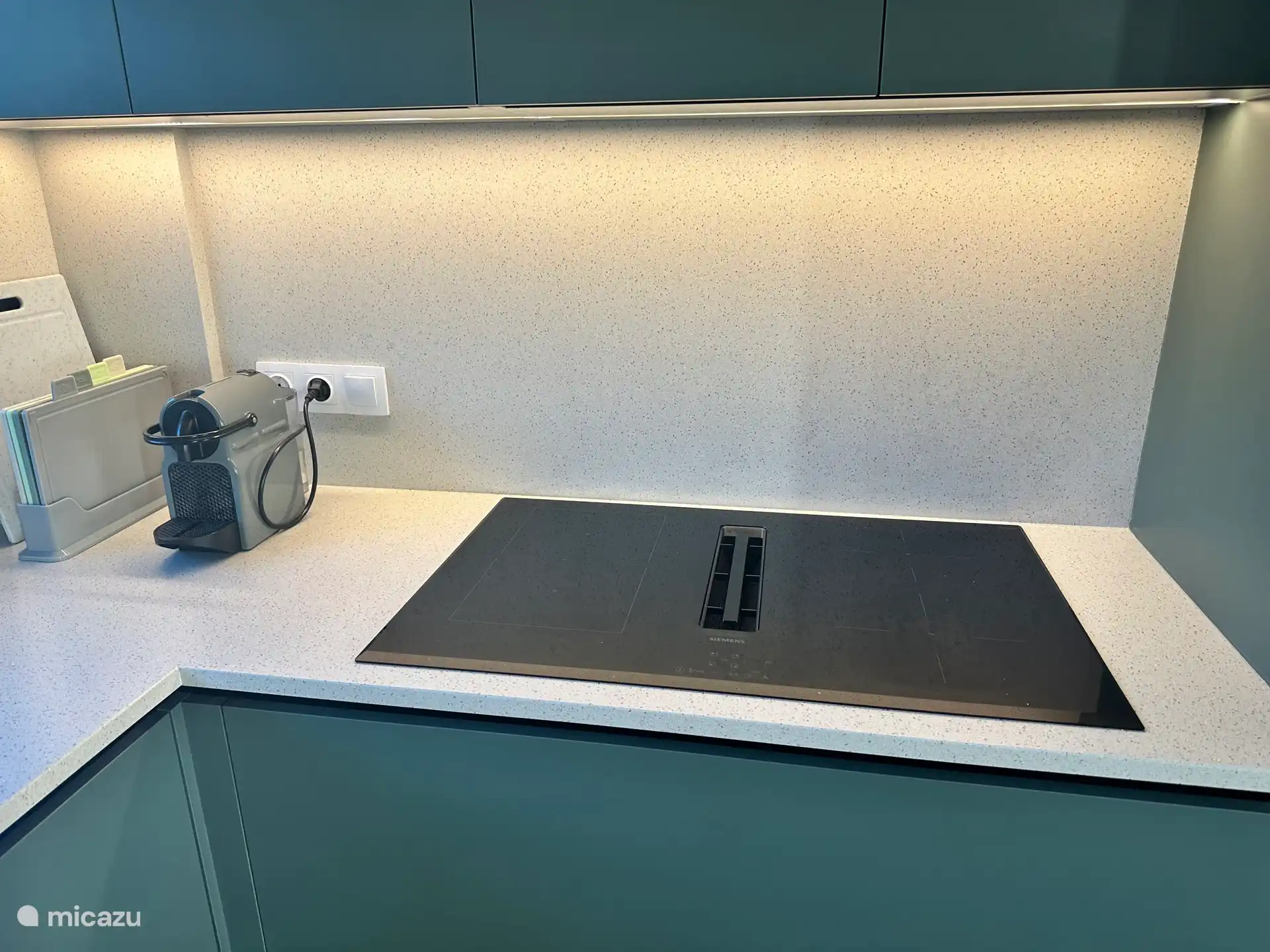 Induction stove and expresso machine 