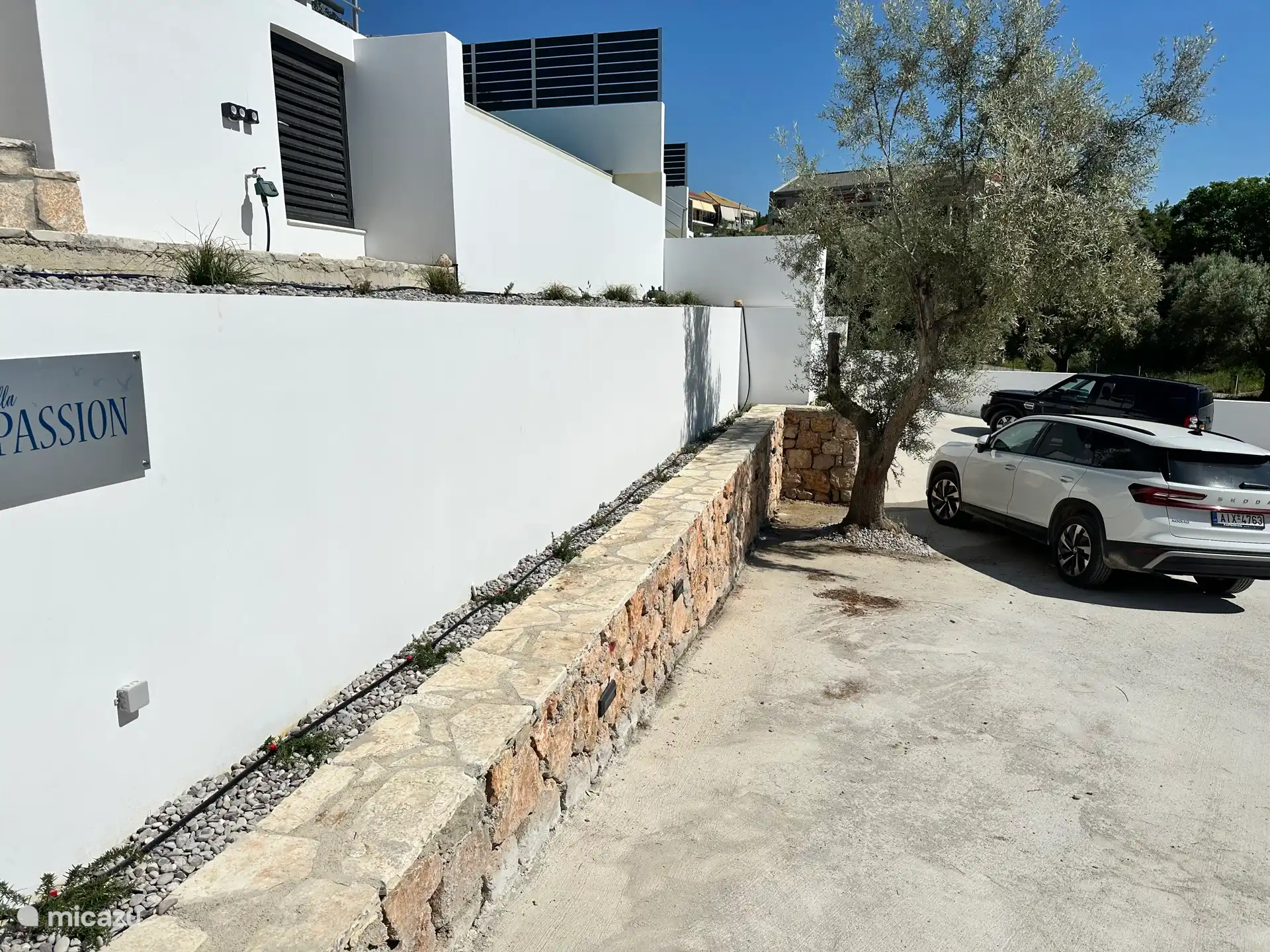 Private parking space