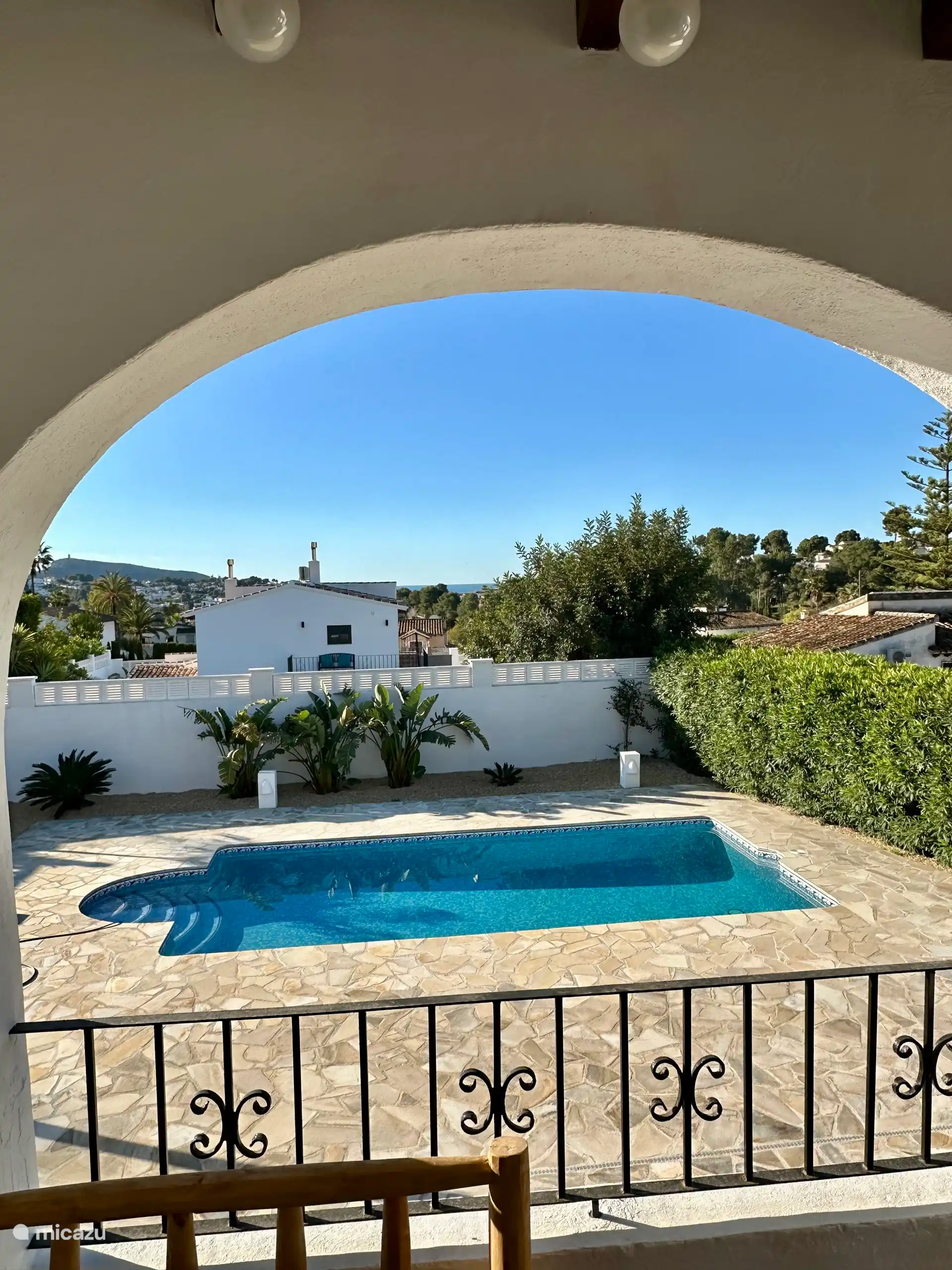 Uitzicht vanaf de Naja