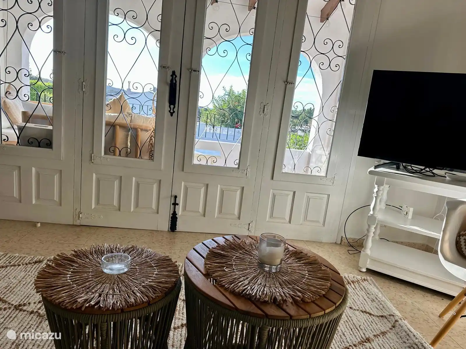 Casa Viva la Vida Moraira, Blick aus dem Wohnzimmer