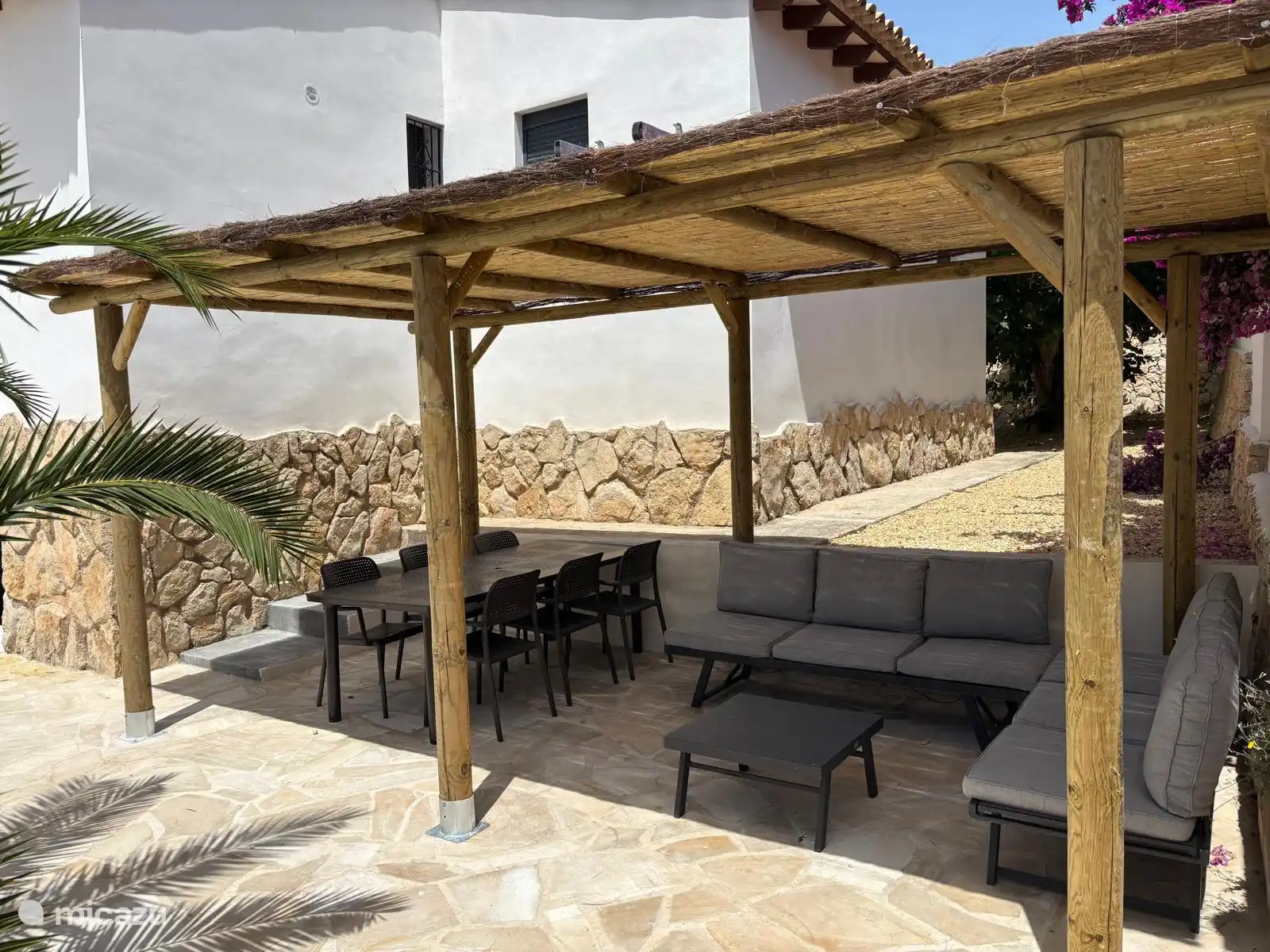 Casa Viva la Vida Moraira, neues Vordach