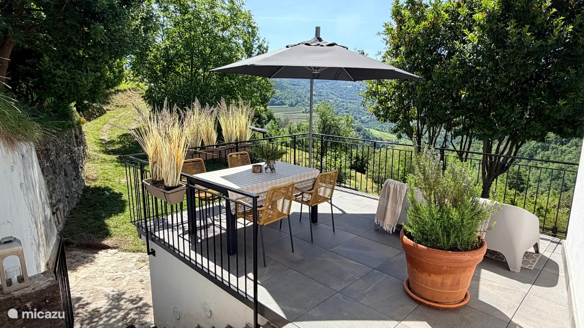 Terras met uitzicht
