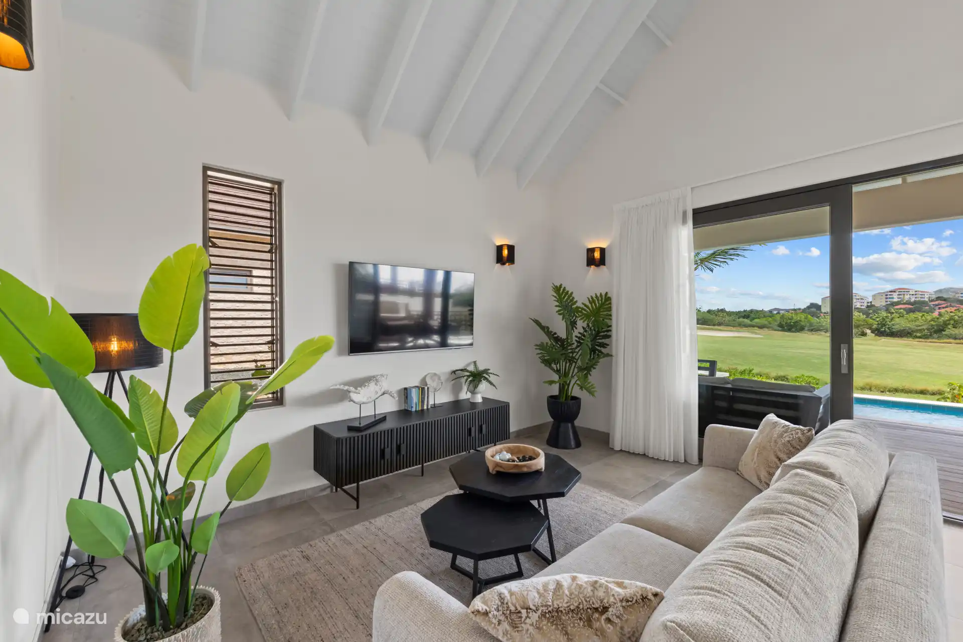 Woonkamer met Smart TV 