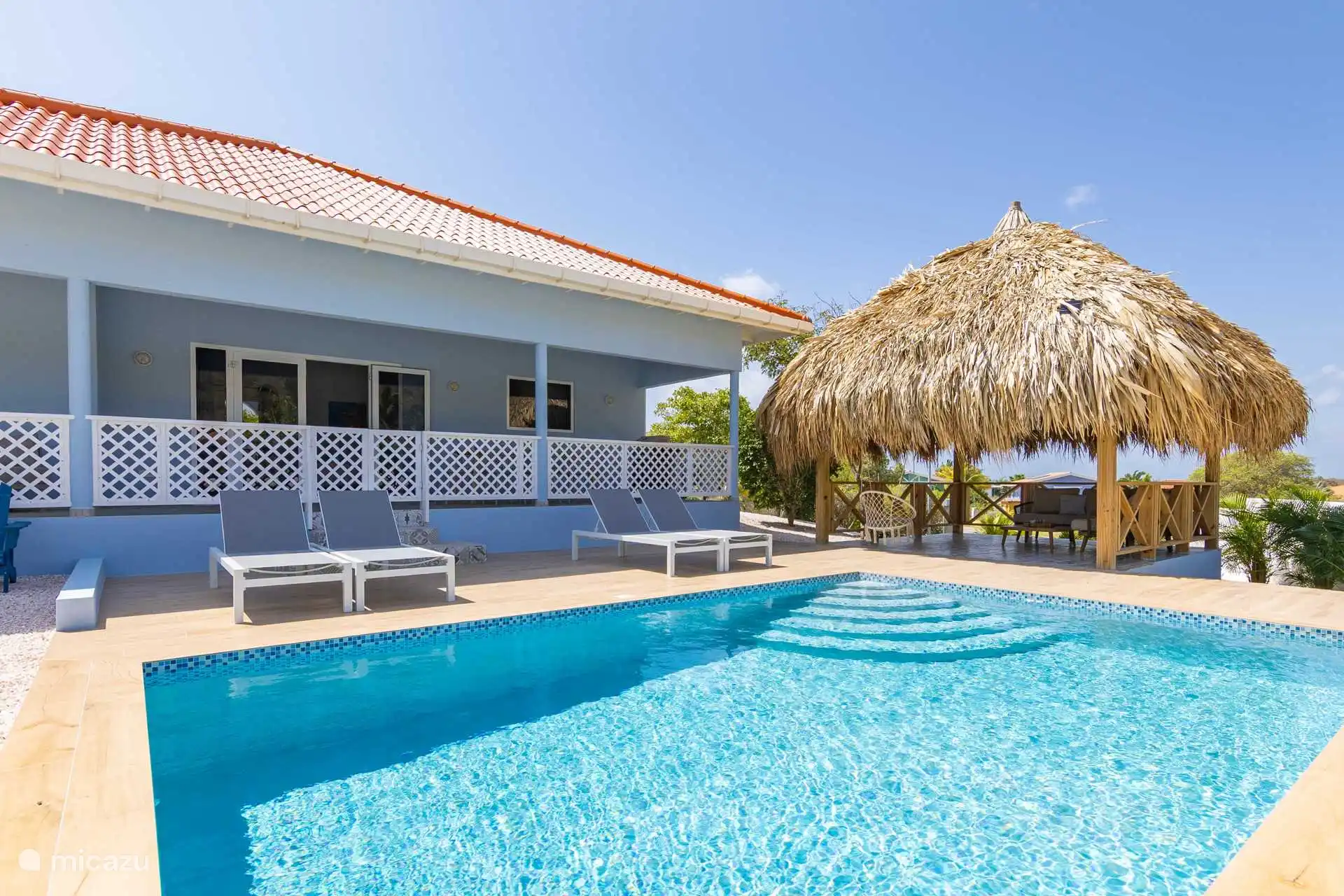 villa, Tera Korá, Banda Abou (ouest), Curaçao - Villa Kas Blou