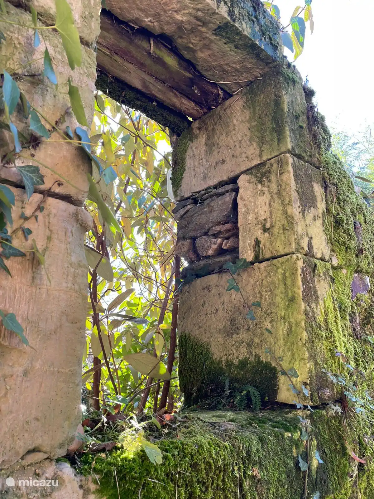 Ruin wall 17th century