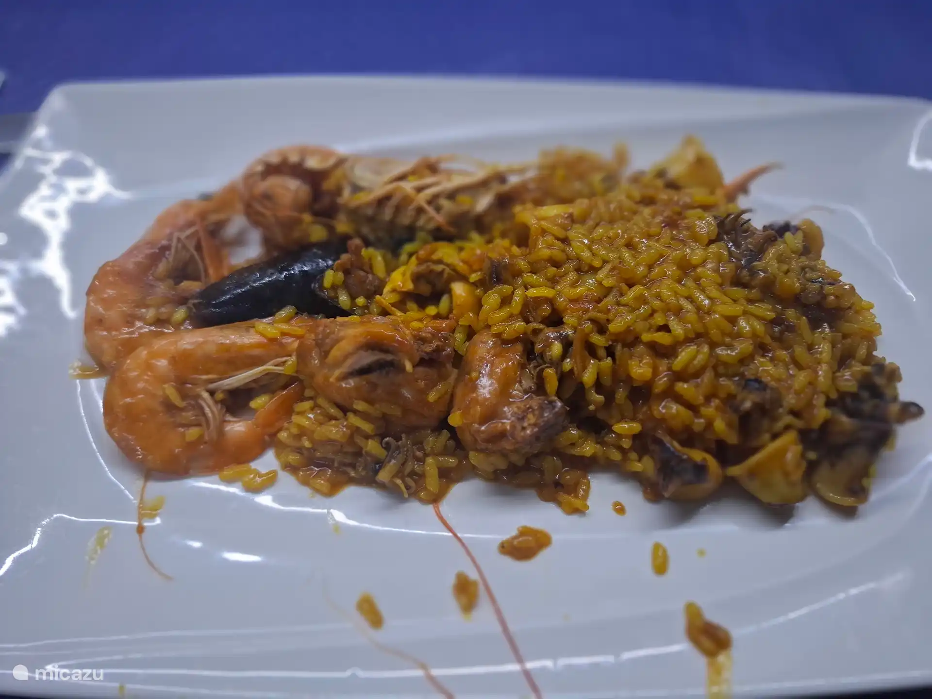 De lekkerste Paella van de regio, heerlijk!