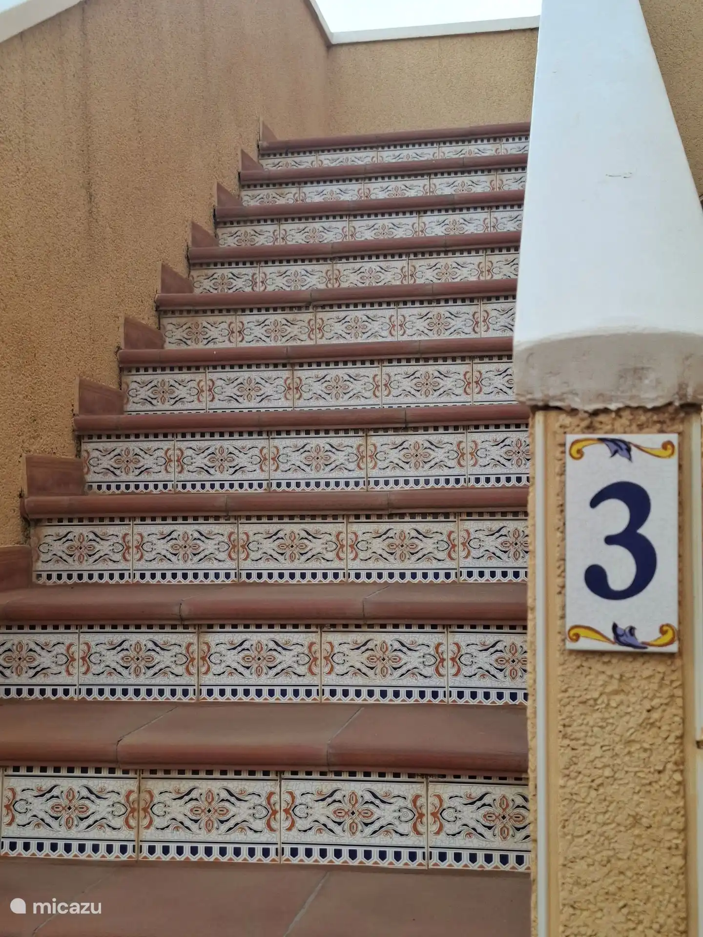 Treppen zur Wohnung