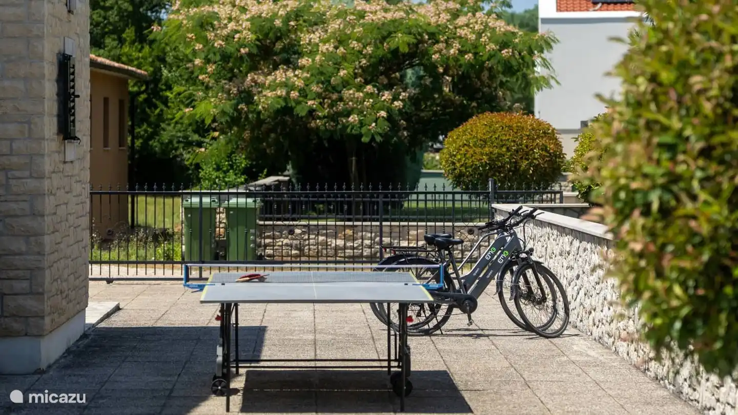 tafeltennis + fietsen