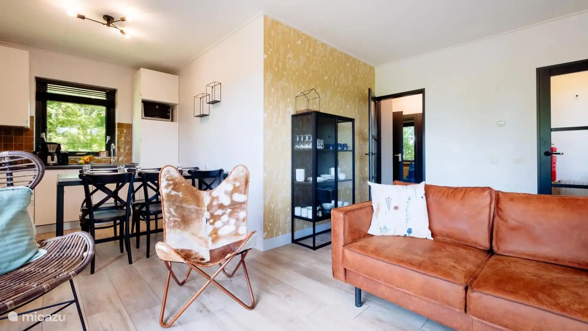 Bungalow Diamantsnip Spotty Deluxe woonkamer