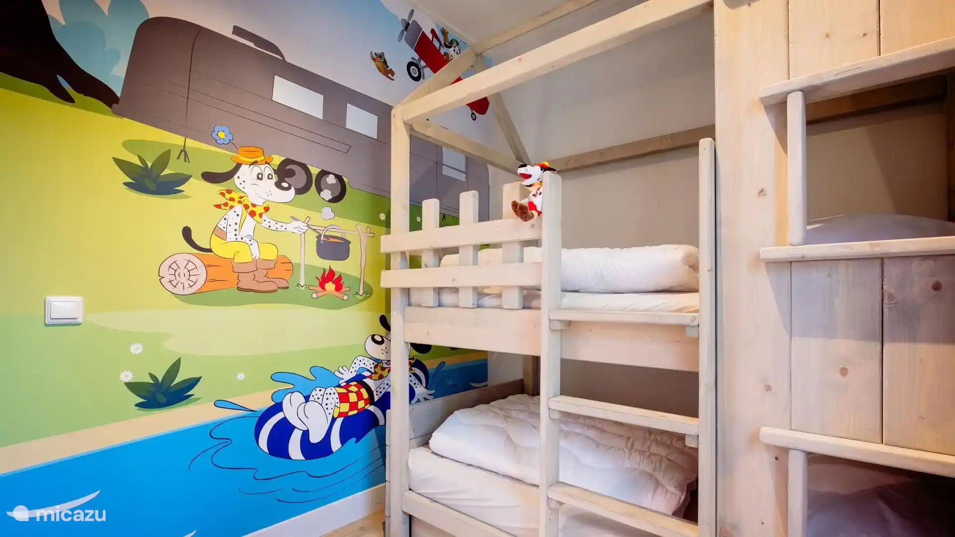 Bungalow Diamantsnip Spotty Deluxe kinderslaapkamer