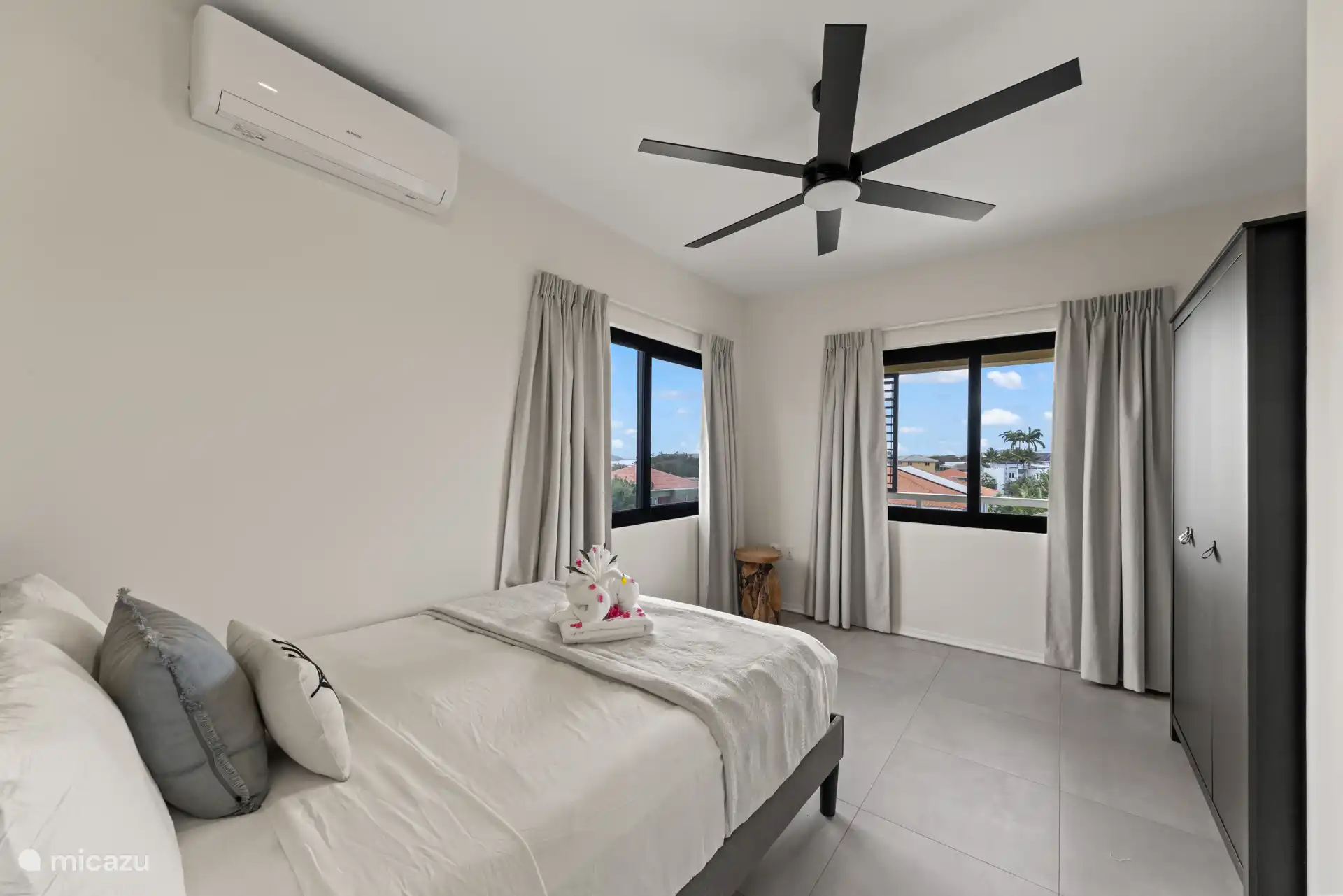 La deuxième chambre de Lasana A – tout aussi confortable.