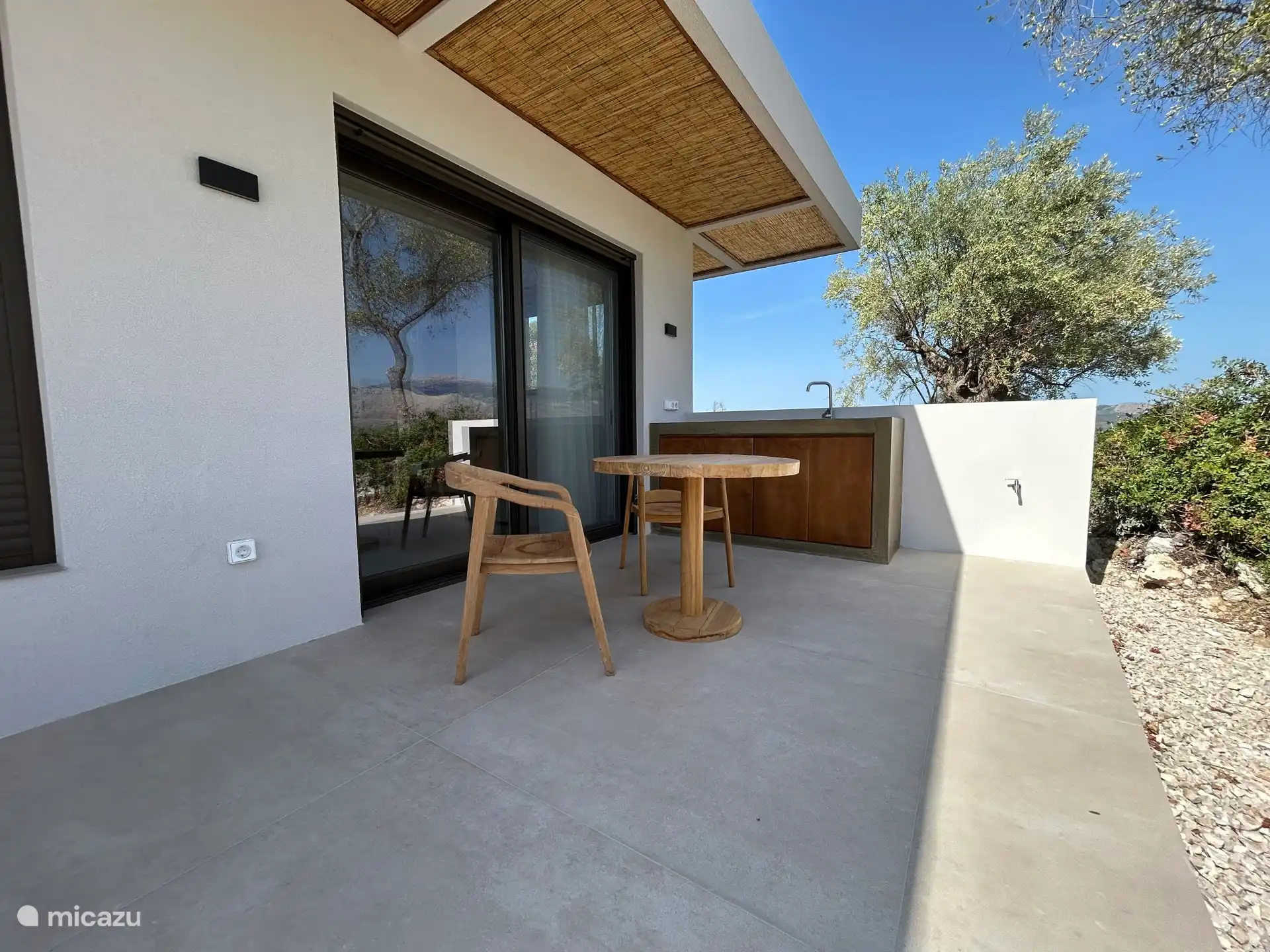 Terrasse mit maximaler Privilegie 