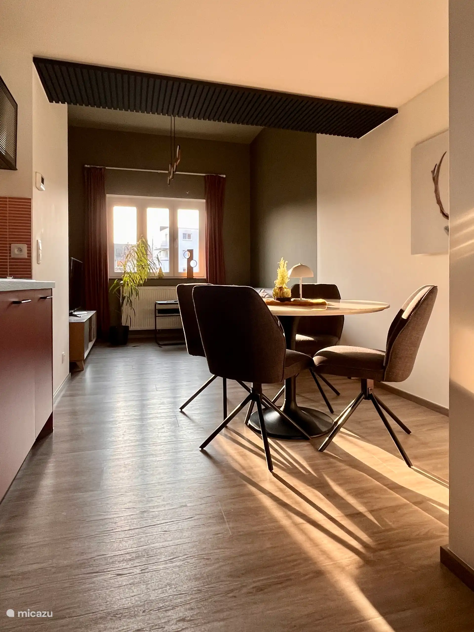 Der Aufenthalt am Ende des Tages