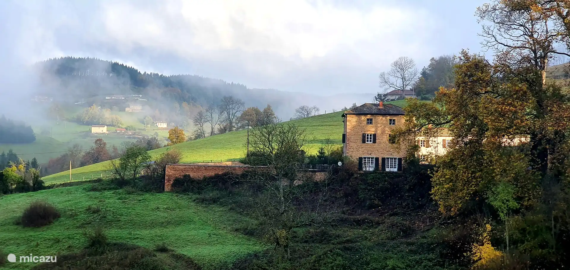 Even in bad weather it is beautiful here.