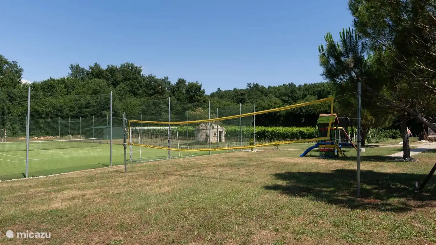 gezamenlijk volleybalveld