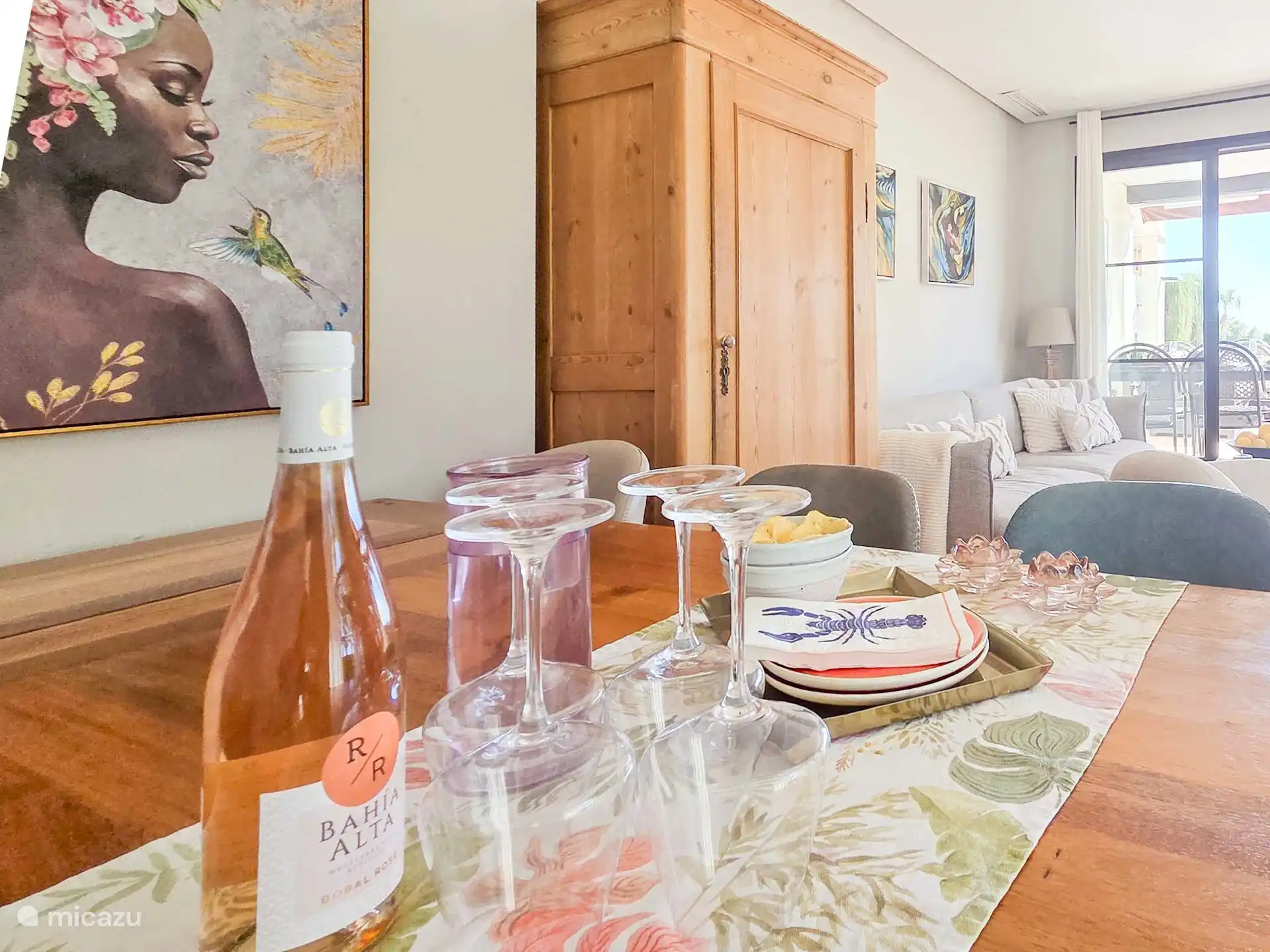 Casa Alegria - De woonkamer