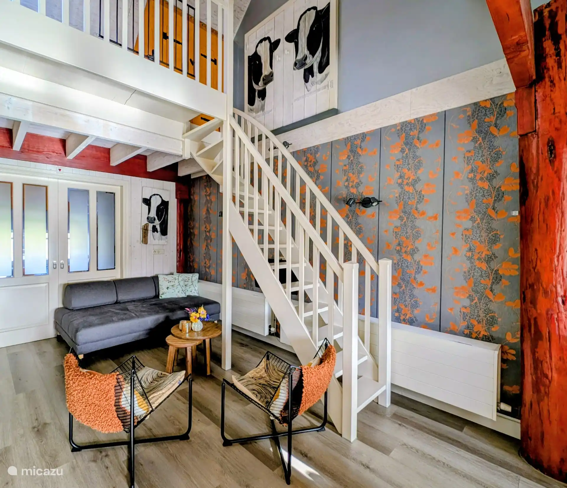 Appartement met behoud van authentieke elementen