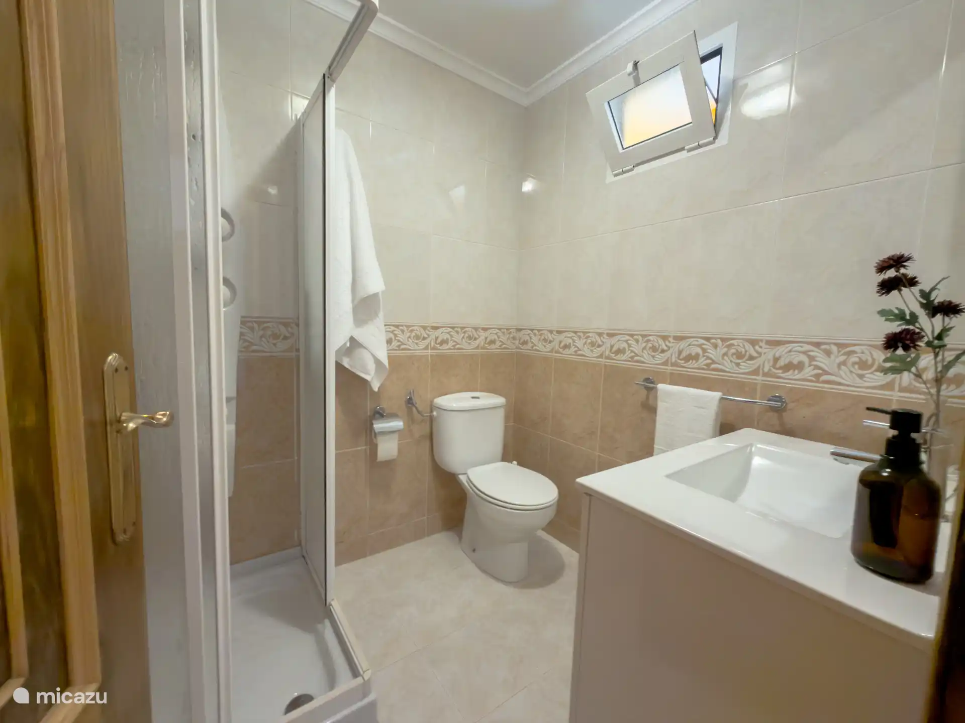 Volledige badkamer op de benedenverdieping