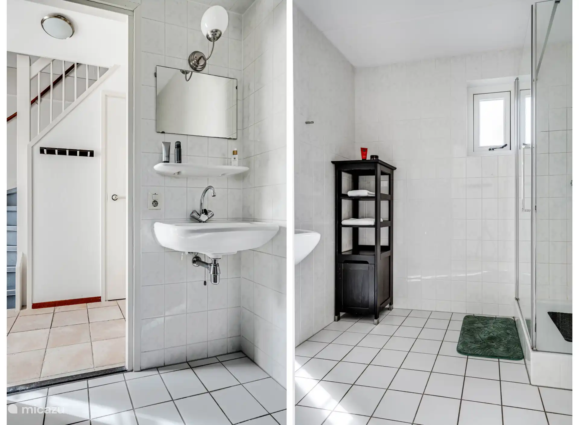 Apart toilet met wastafel