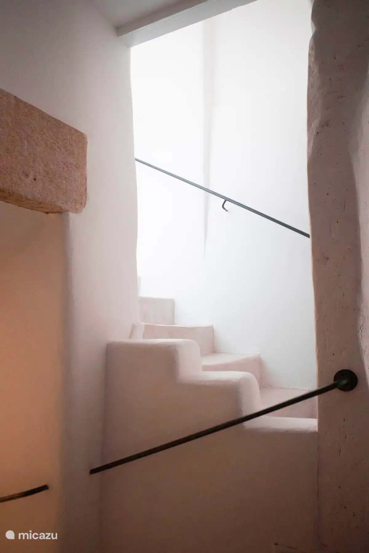 Detail van het trappenhuis