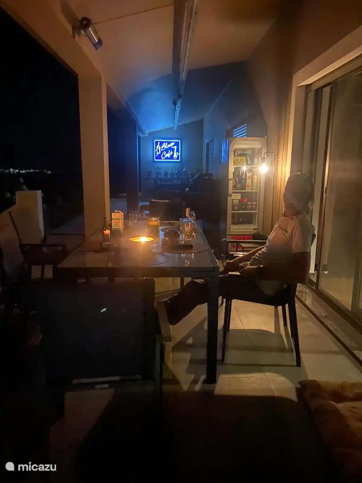 Relaxen op het terras tot 's avonds laat