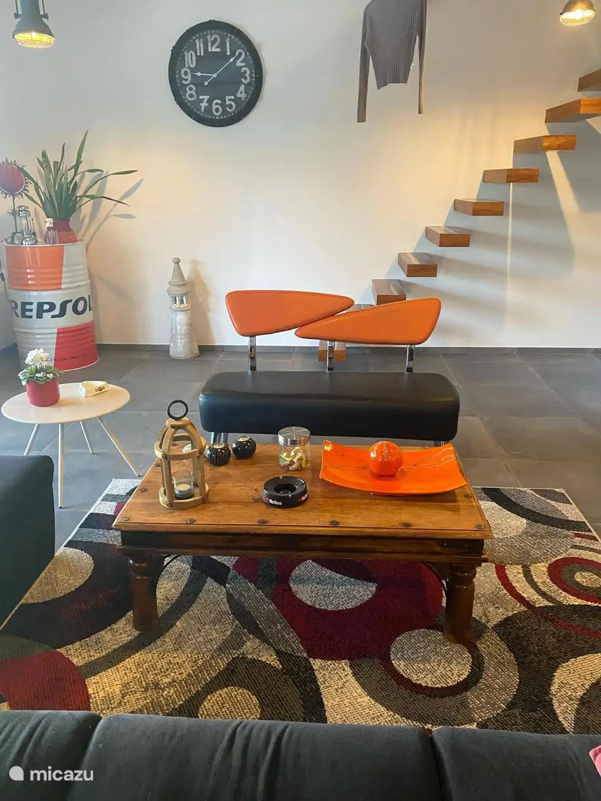 zithoek naast keuken