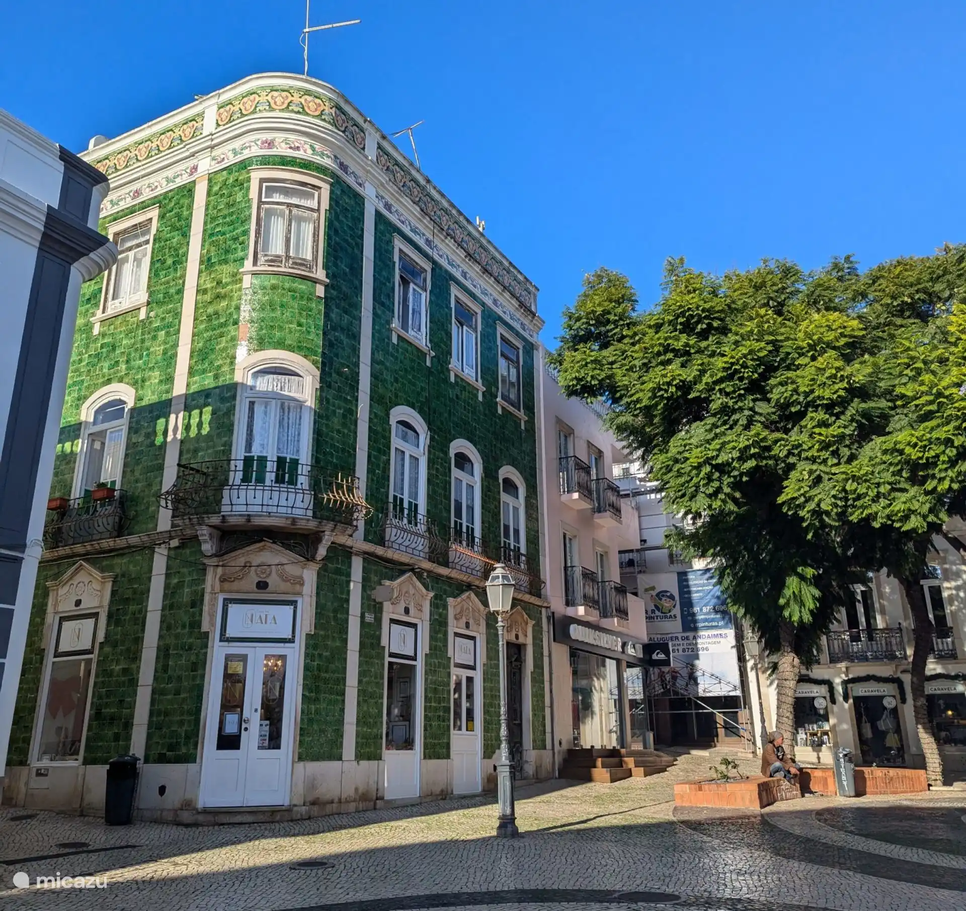 Groene huis centrum Lagos