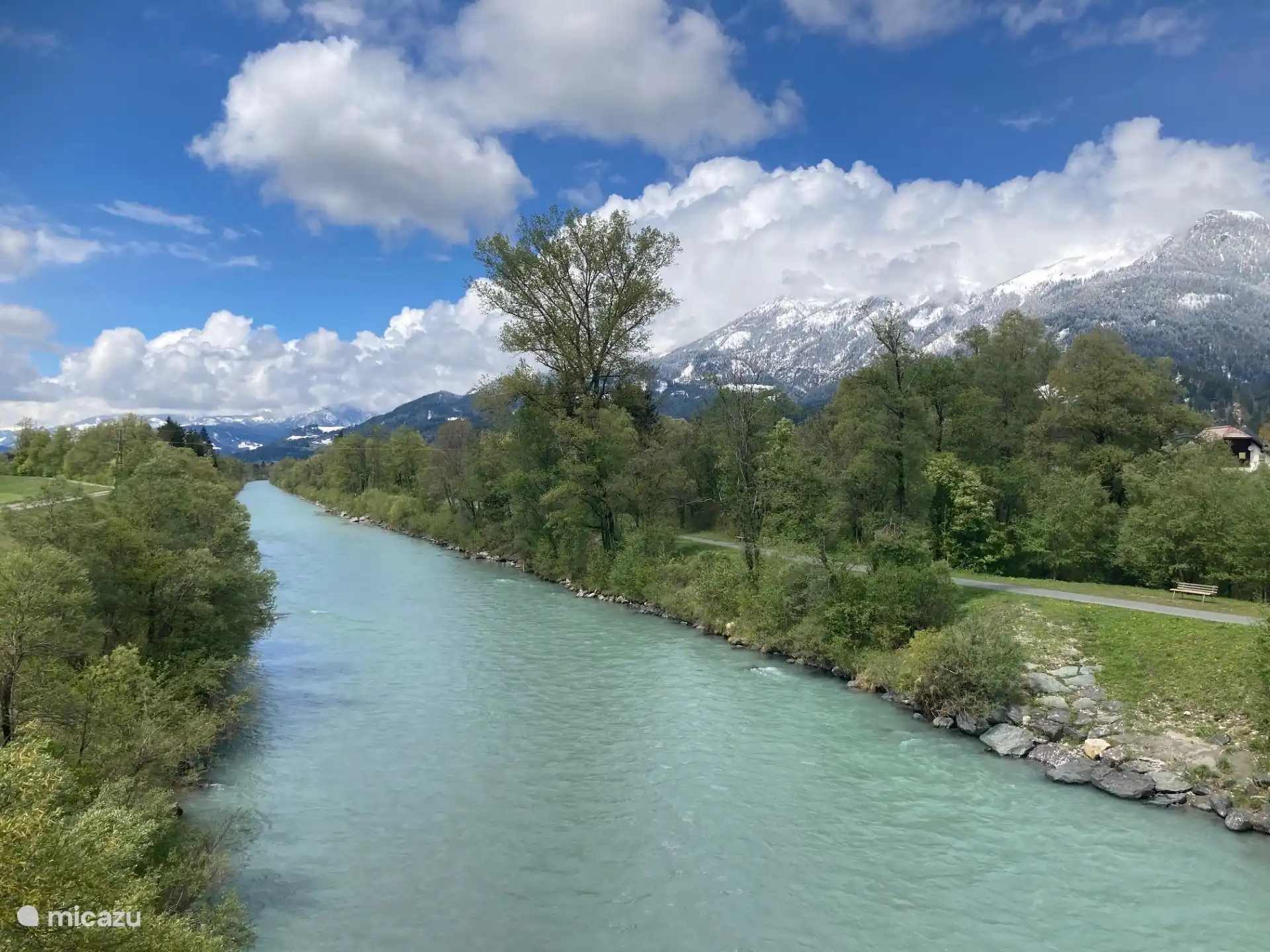 River Gail, geeignet für Frühjahrs-/Sommer-Rafting