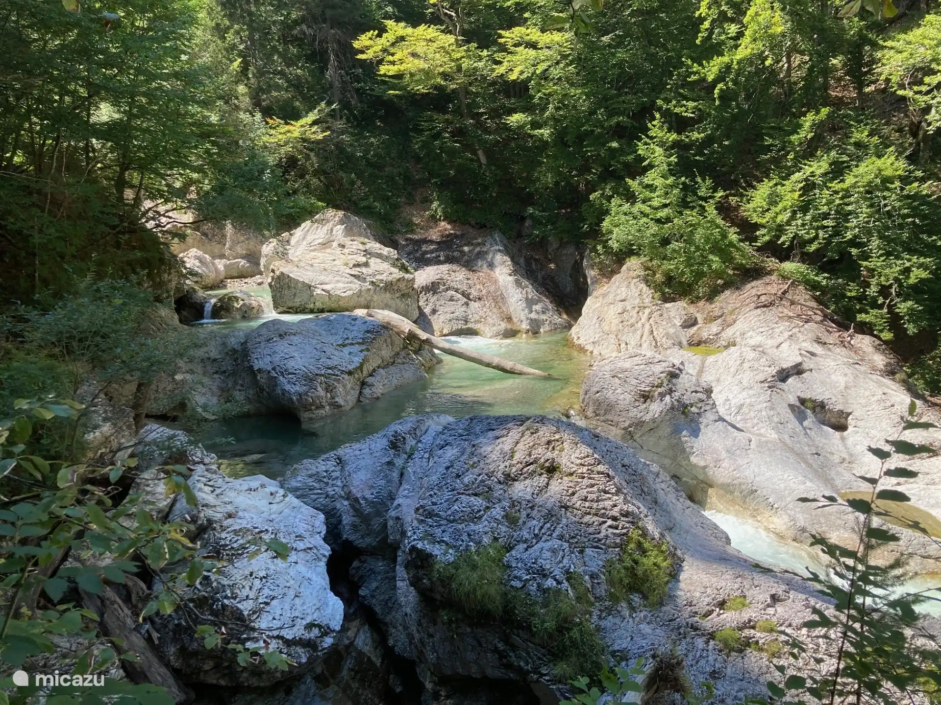 Garlitzenklamm mit fantastischem, klarem Wasser