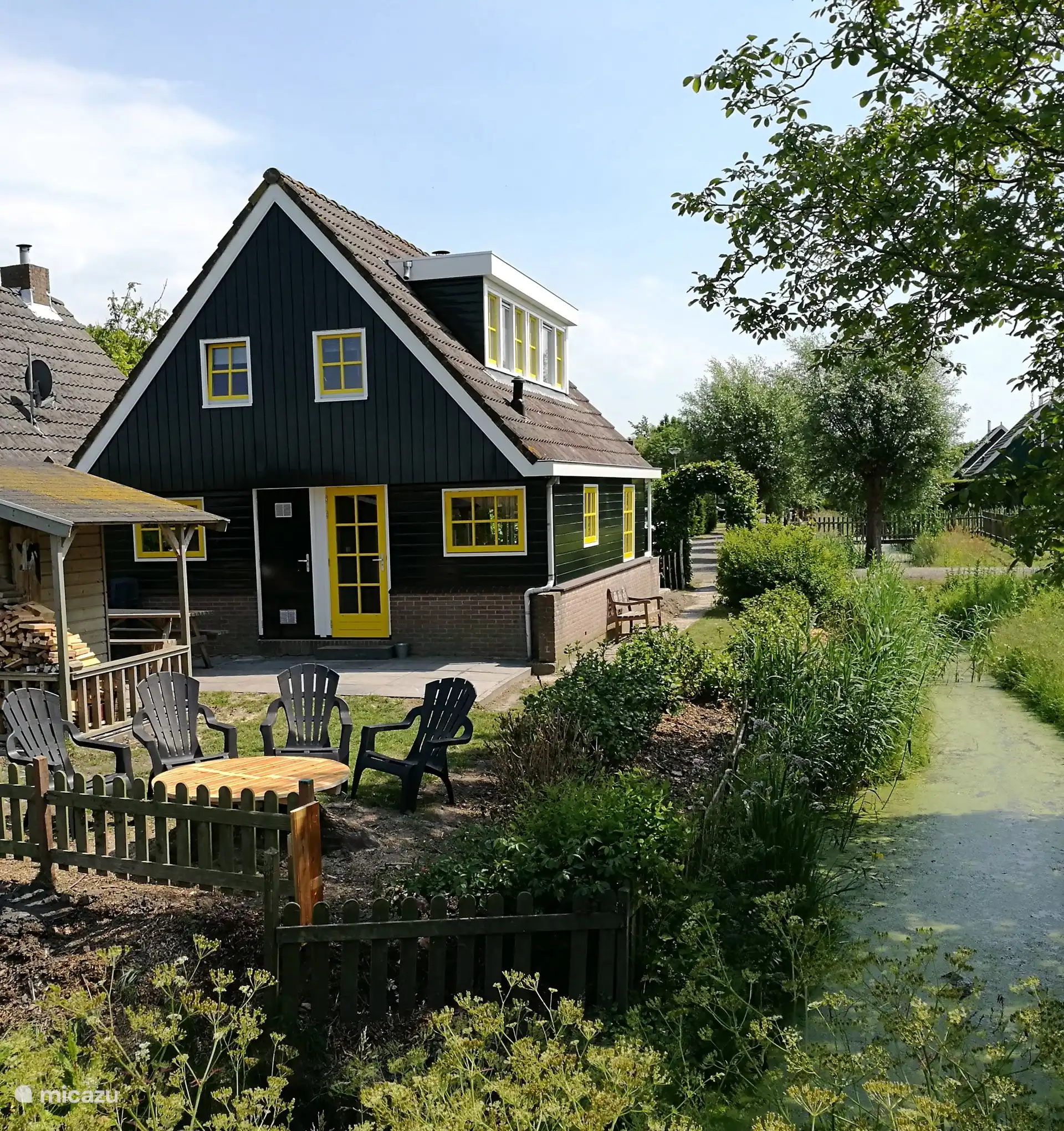 De avondzon op je privéterras,