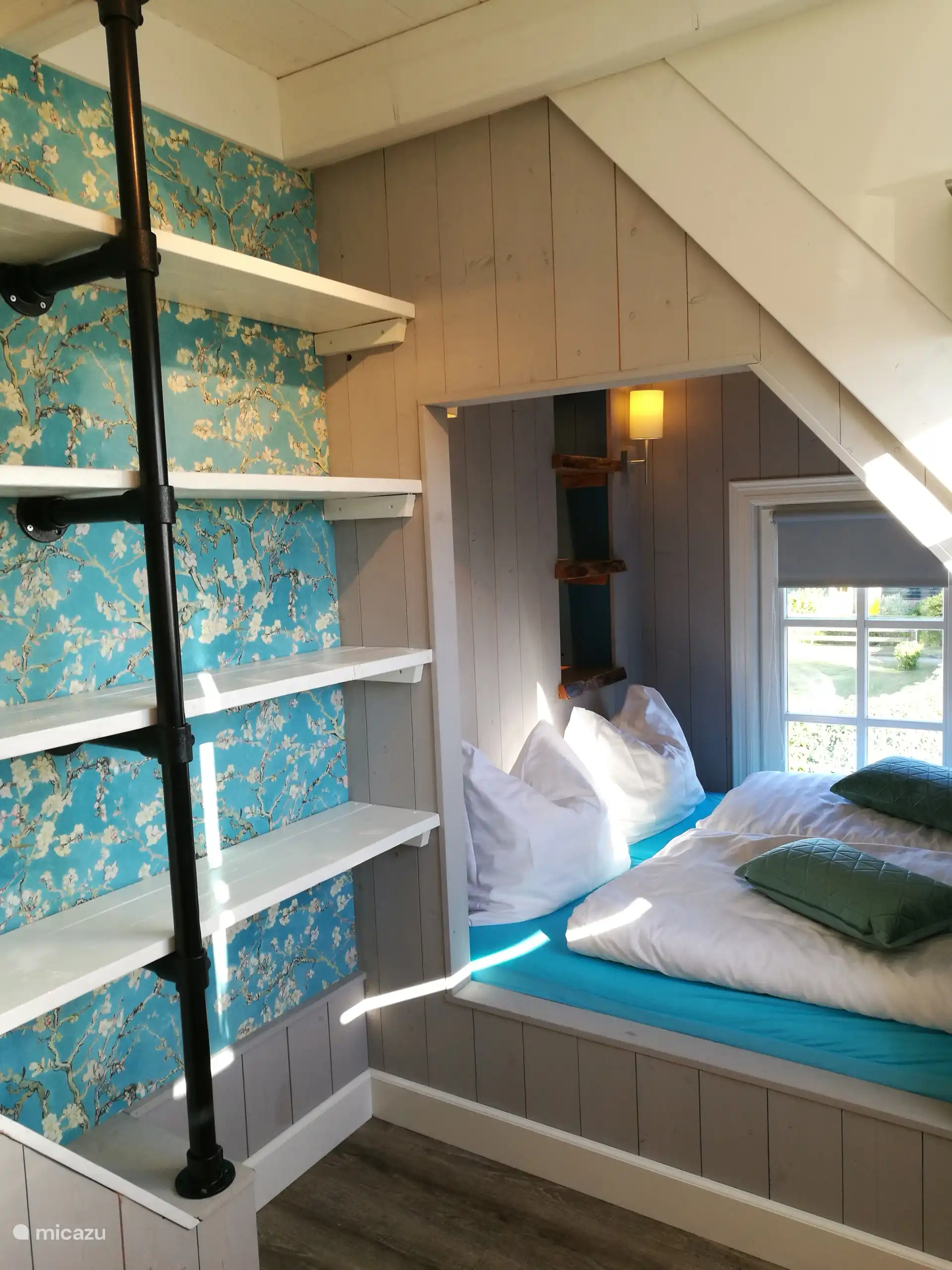 Slapen in de bedstee.