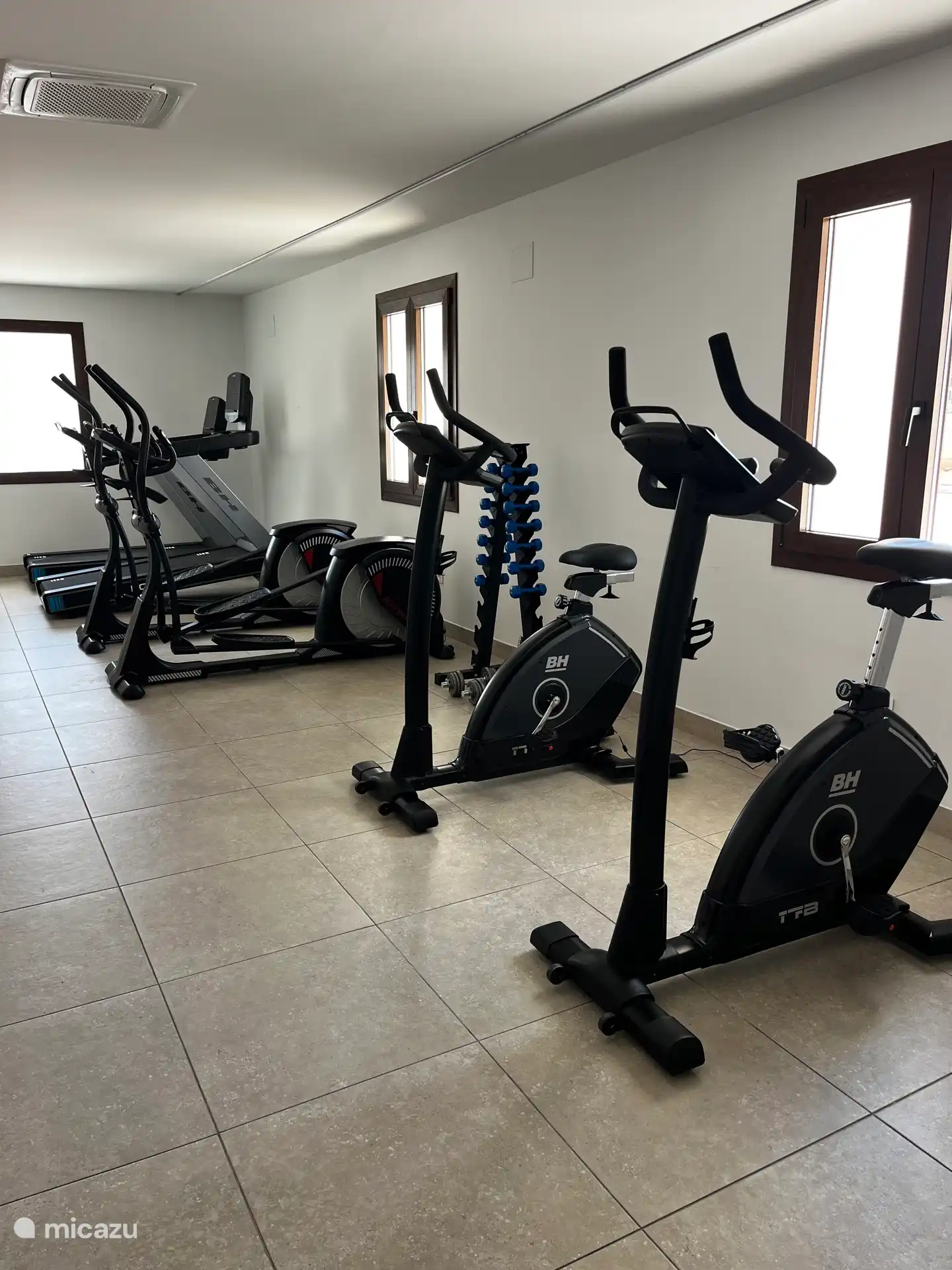 Salle de sport dans le complexe