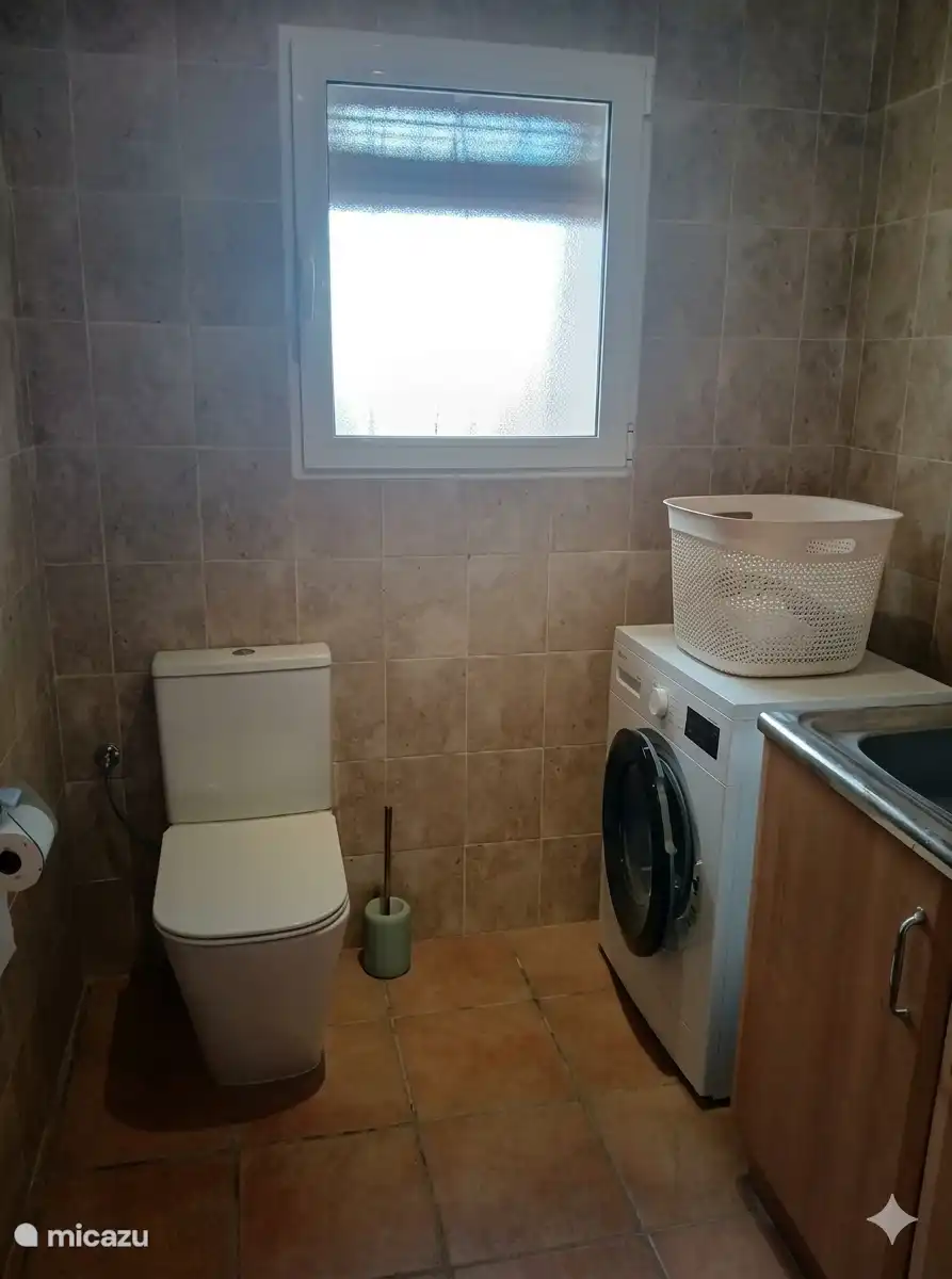 toilet and washing machine