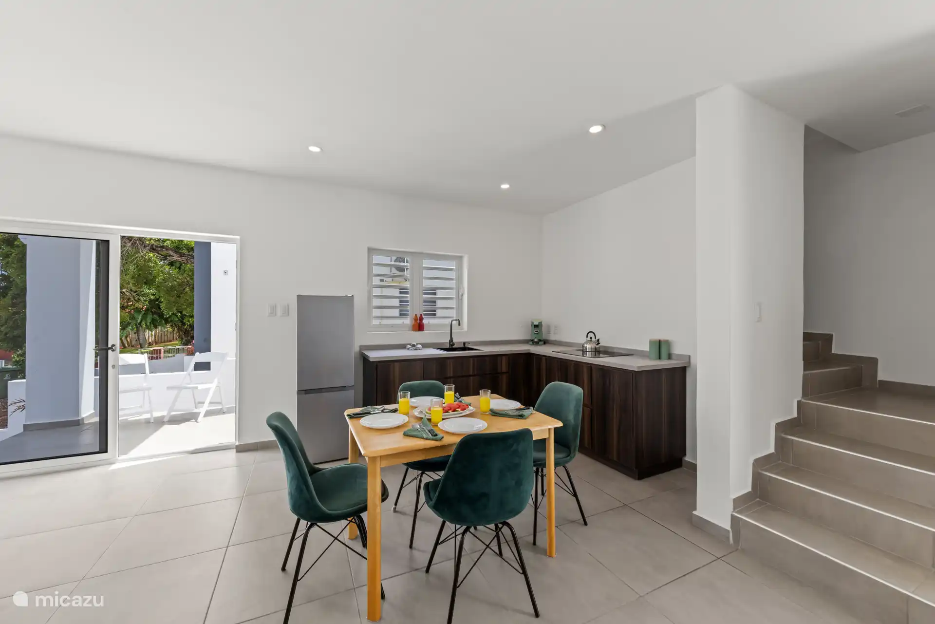 Escaleras del comedor