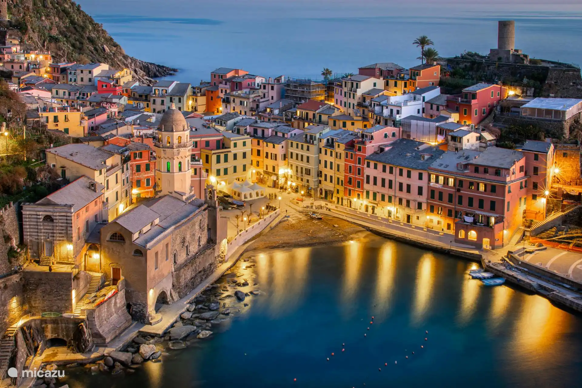 Vernazza in de avond