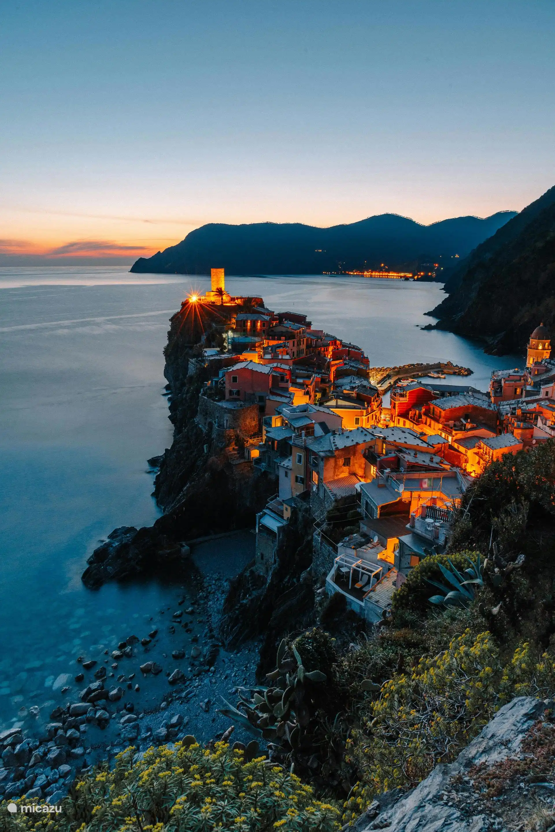Vernazza in de avond