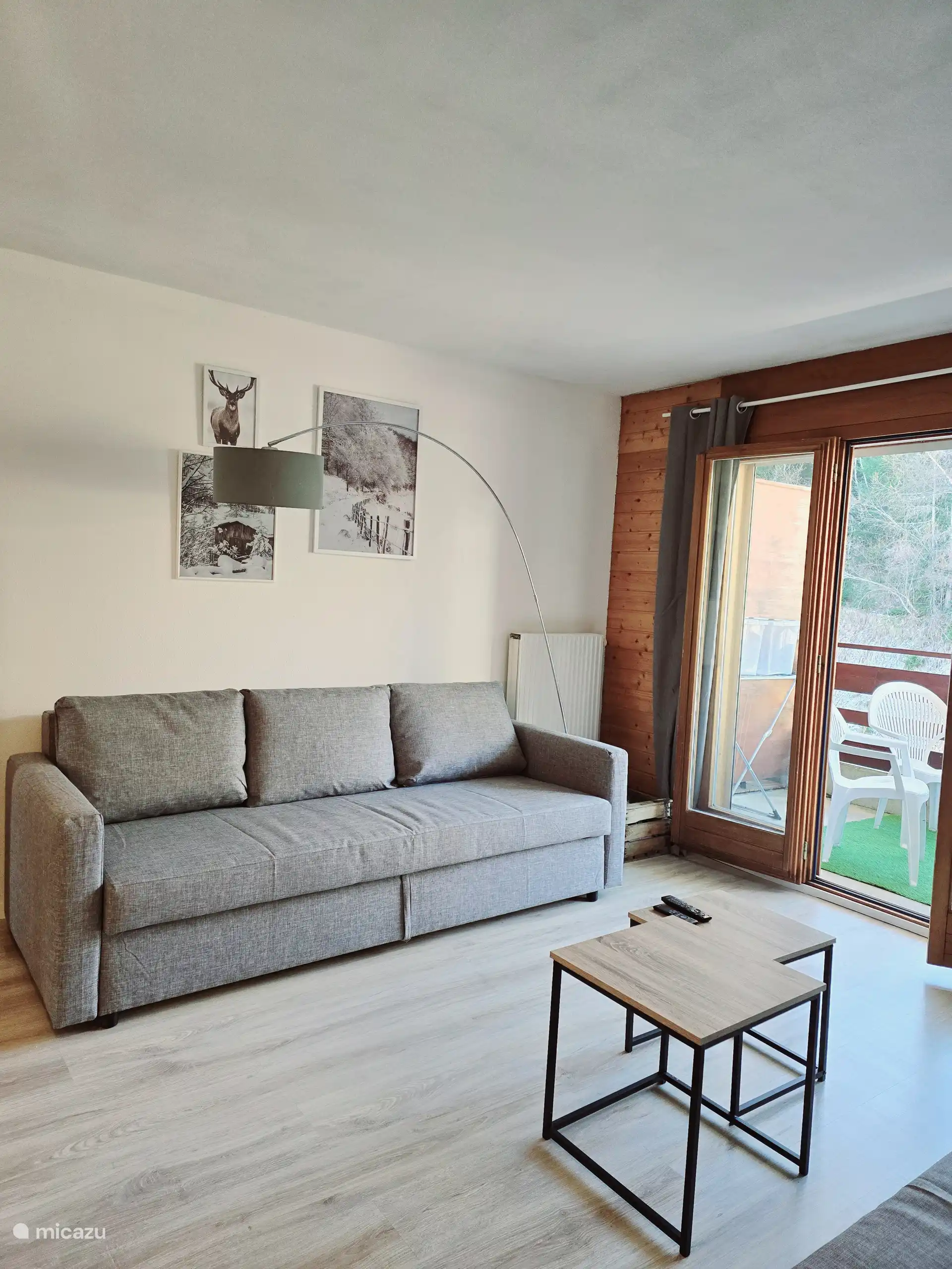 Zimmer mit Doppelbett – helle Wohnung L'Écrin de Torgon Wallis